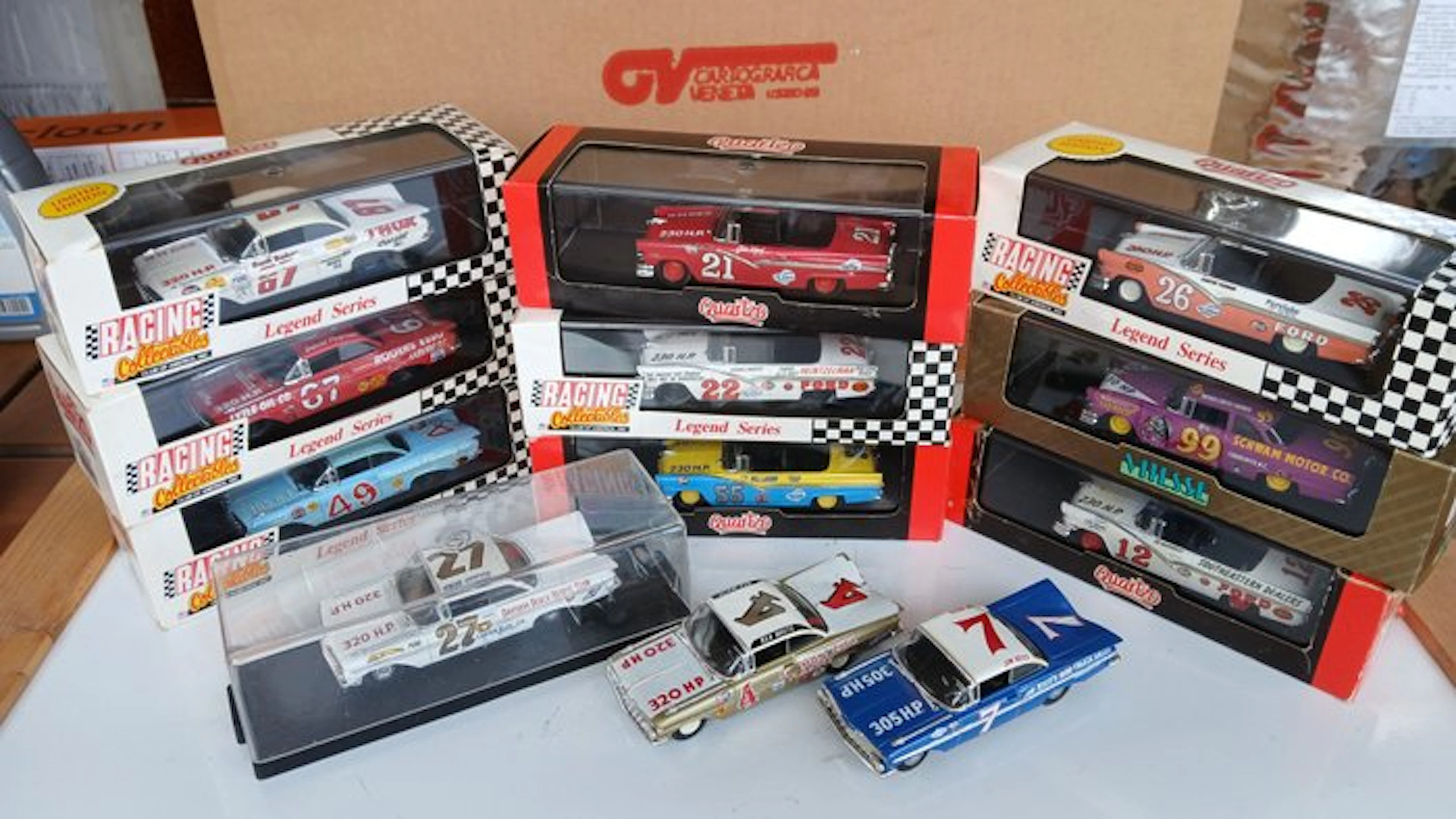 Quartzo, Vitesse 1:43 - Model car (12) - Lotto modelli Nascar