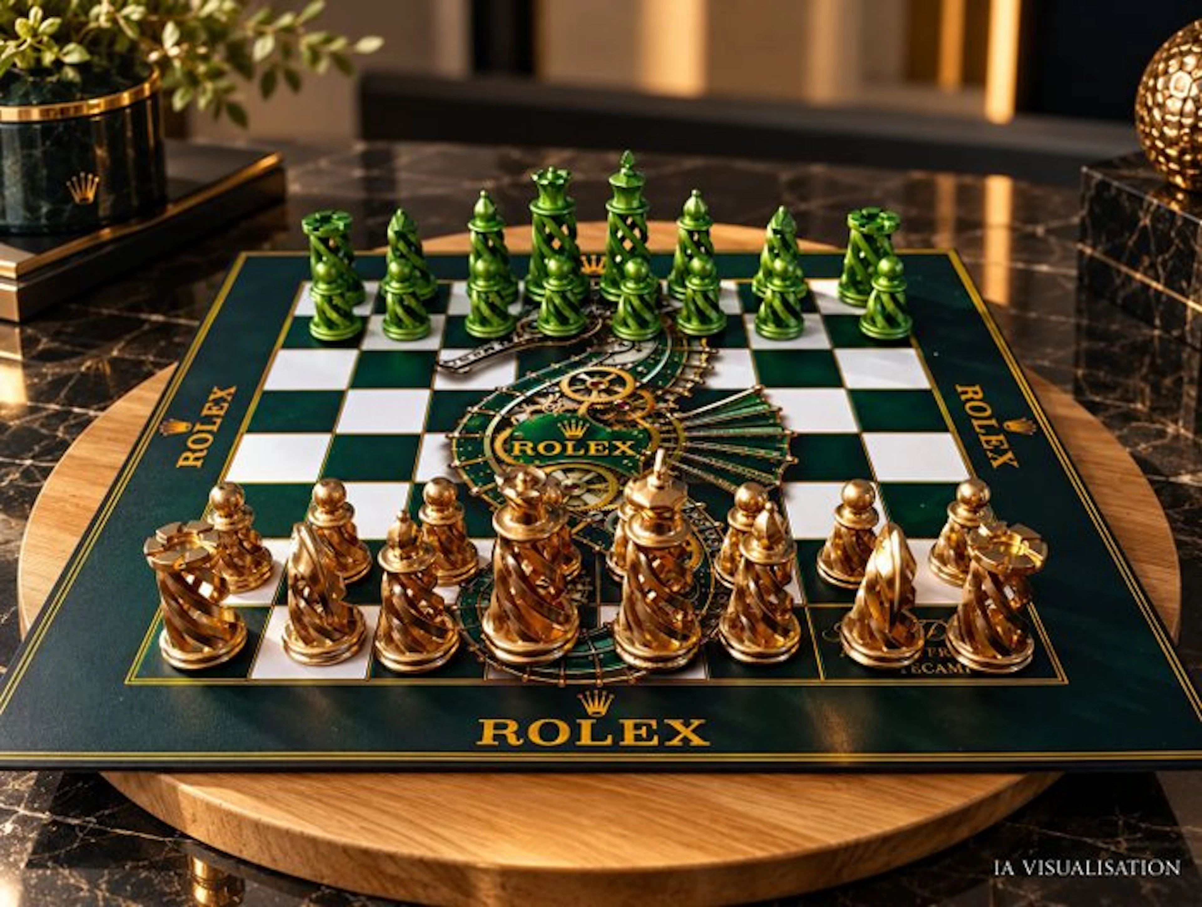 Dominique Kleiner - ROLEX MÉCANIQUE ROYALE Échiquier...