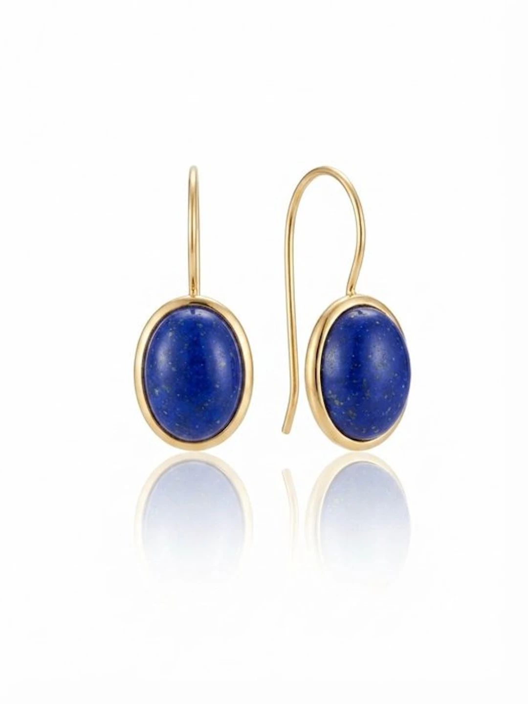 Lapis lazuli - Silver - Earrings