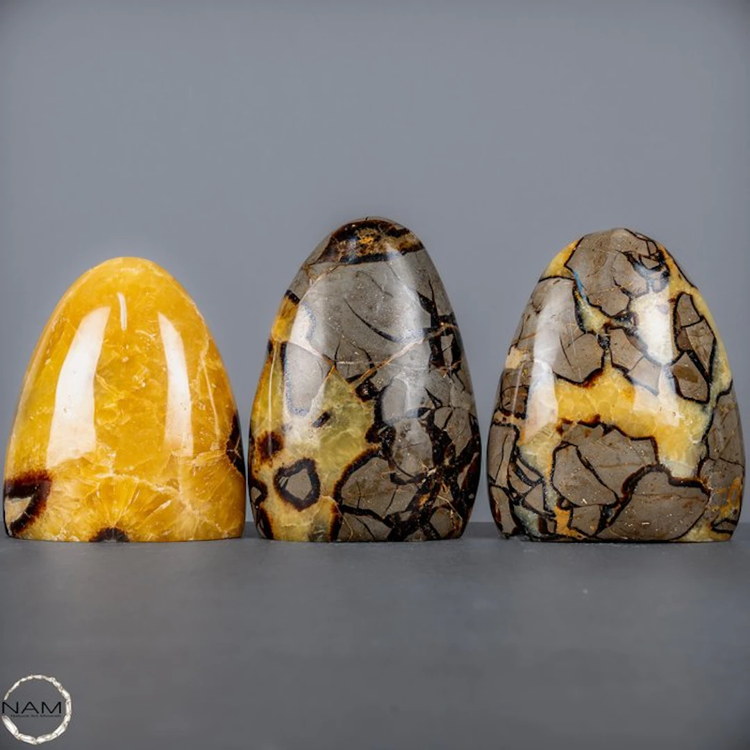 Powerful Earth energy – Exclusive Septarian free-form set...