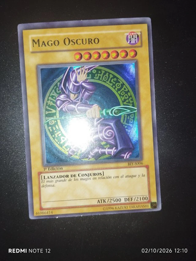 Konami - 1 Card - Yu-Gi-Oh! - Mago Oscuro BLY-S006 Foil, First edition