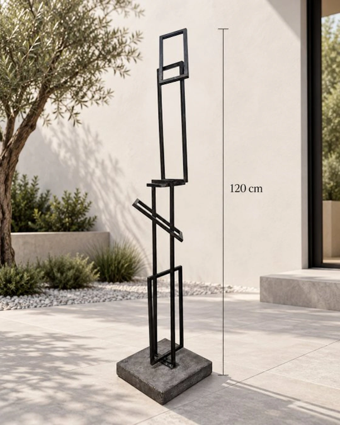 D.B - Sculpture Geometric Balance solid outdoor/indoor XXL size No Reserve