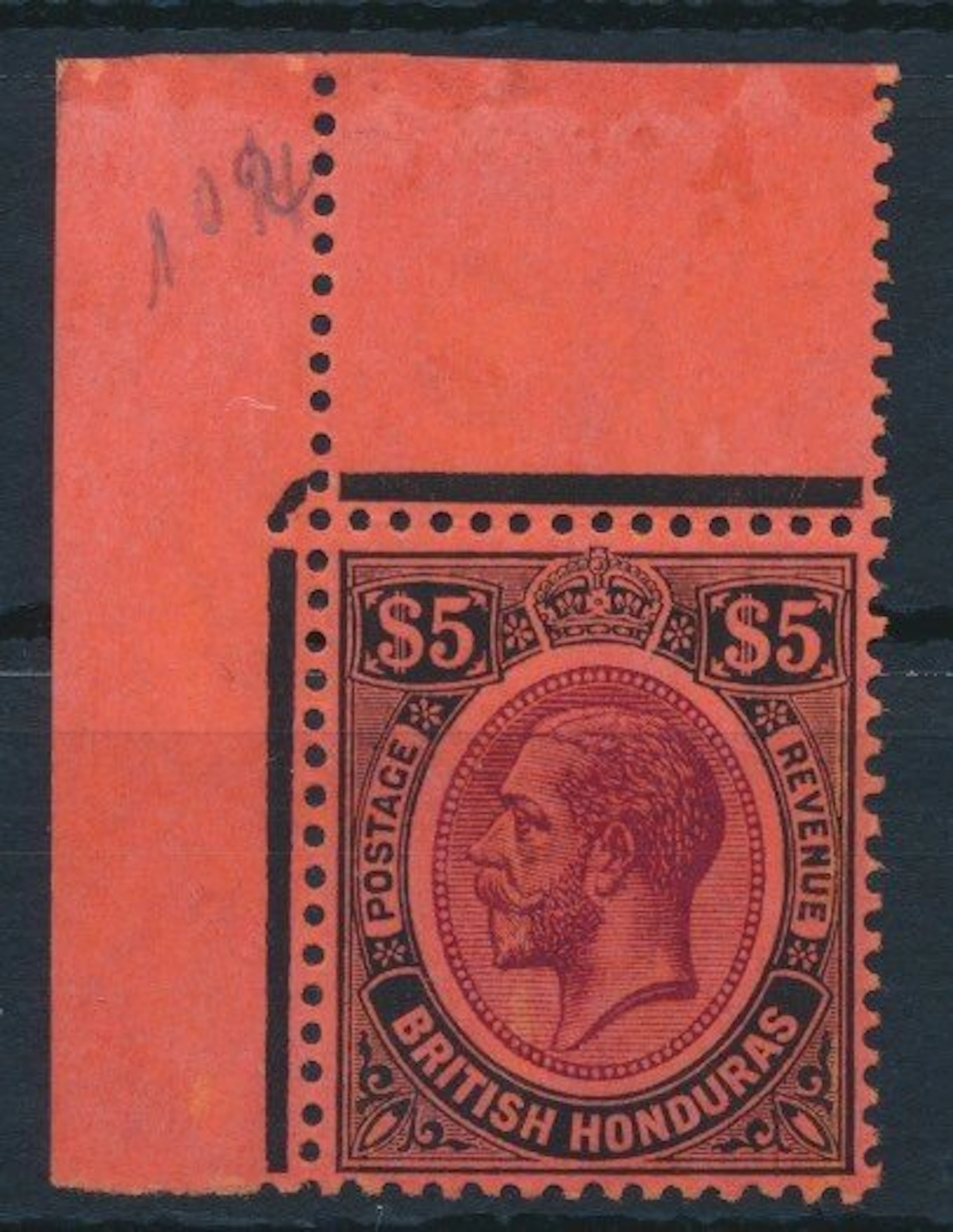 British Honduras 1924 - King George