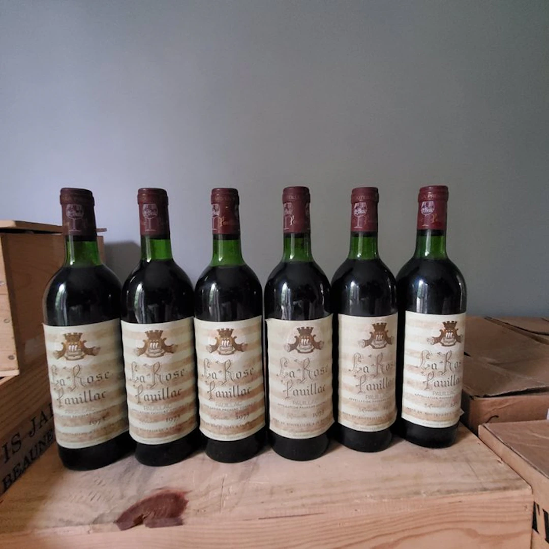 1973 Chateau La Rose Pauillac - Pauillac - 6 Bottles (0.75L)