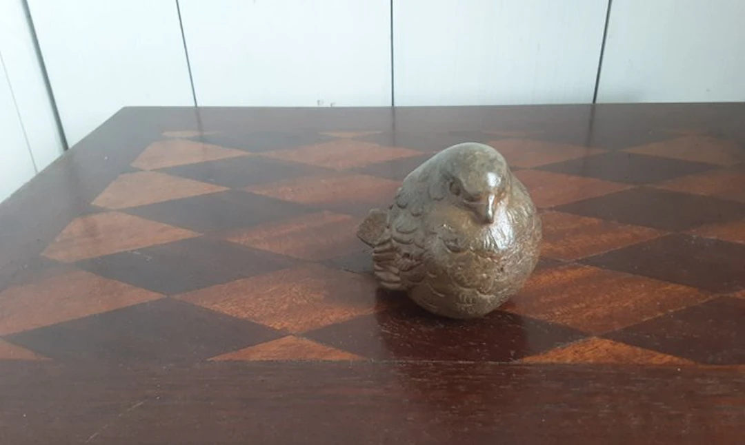 P. Chenet - Statue, Vogel - 5 cm - Bronze