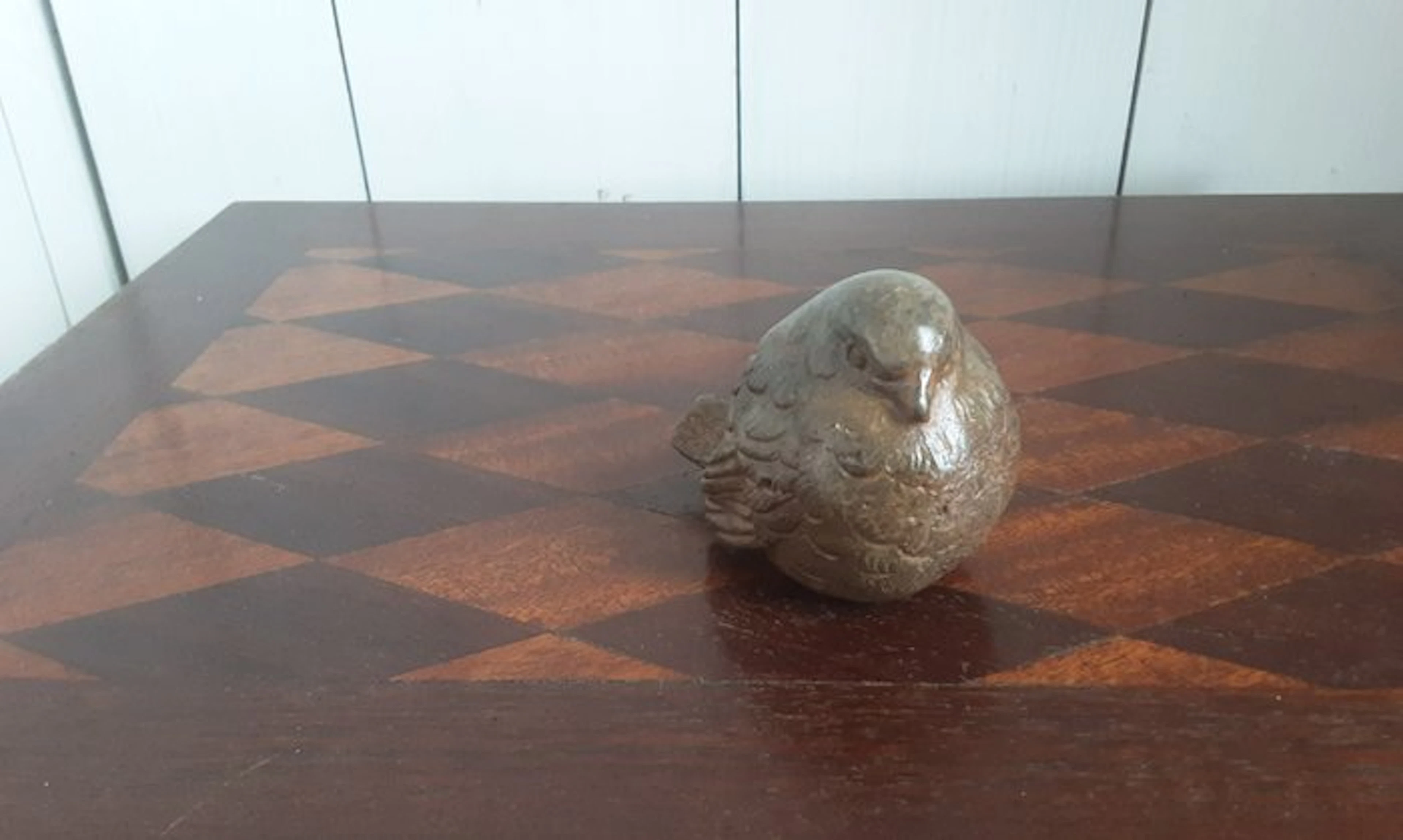 P. Chenet - Statue, Vogel - 5 cm - Bronze