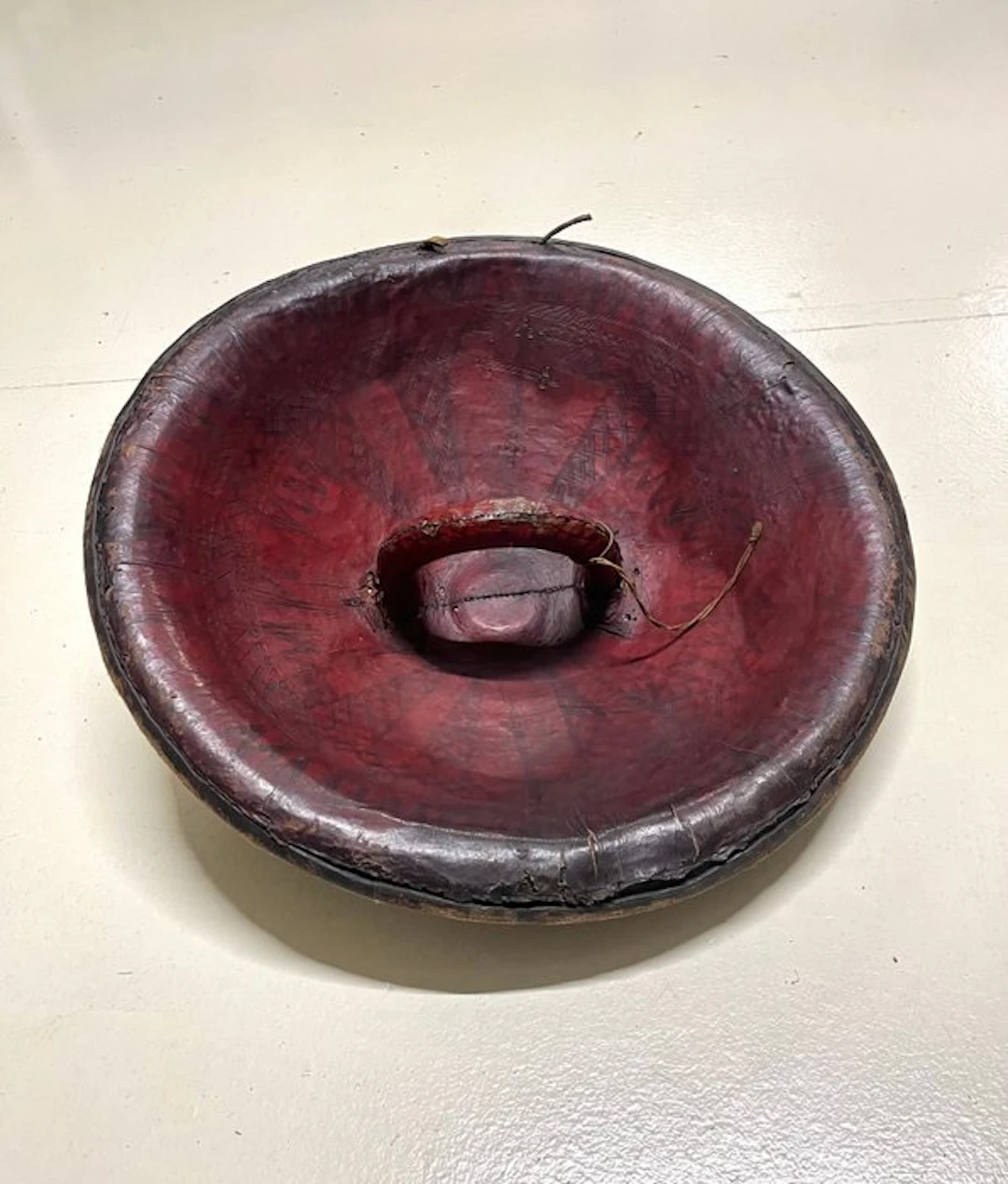 Large antique Ethiopian Hide Shield - Italian Colonial War Trophy