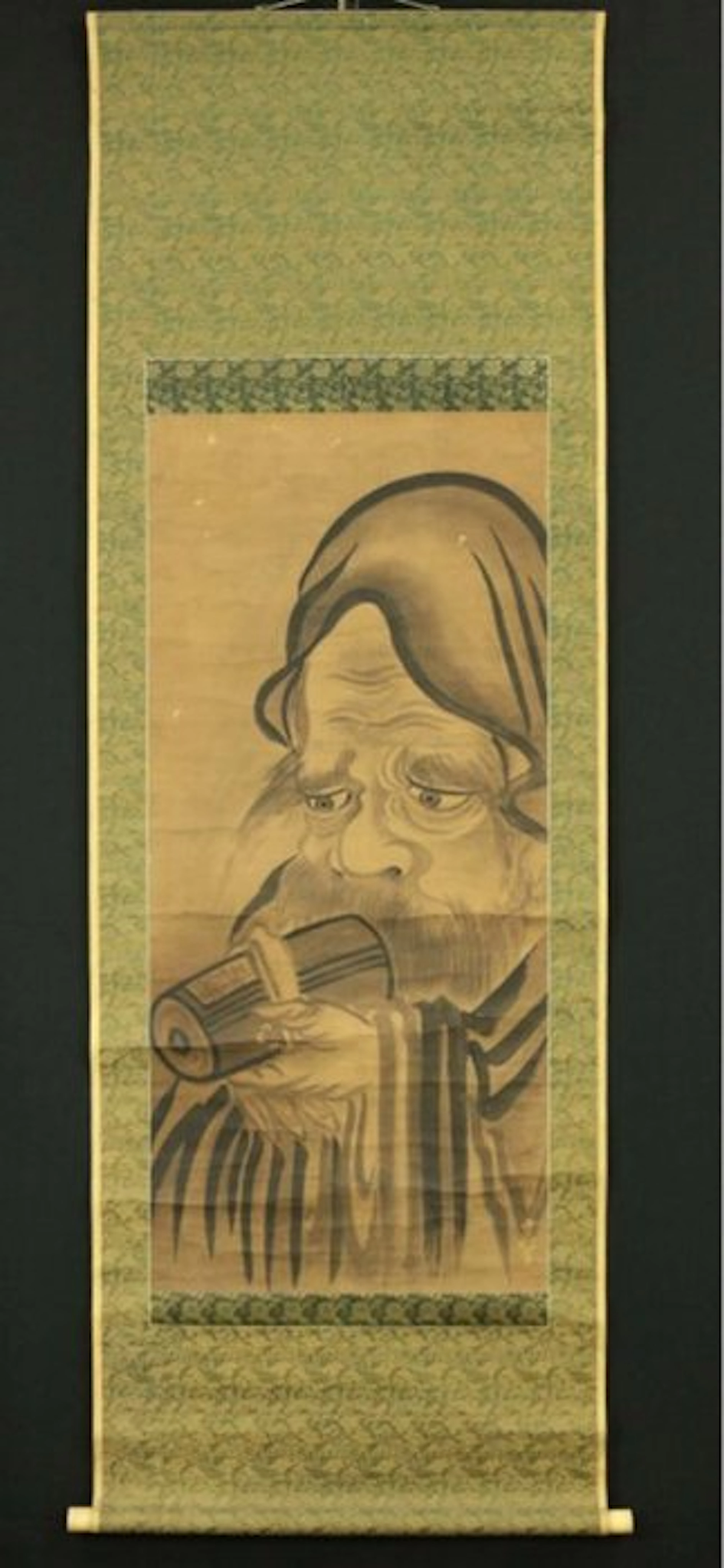 Fukurokuju, Sesson Shukei - Paper - Japan - Early Edo period