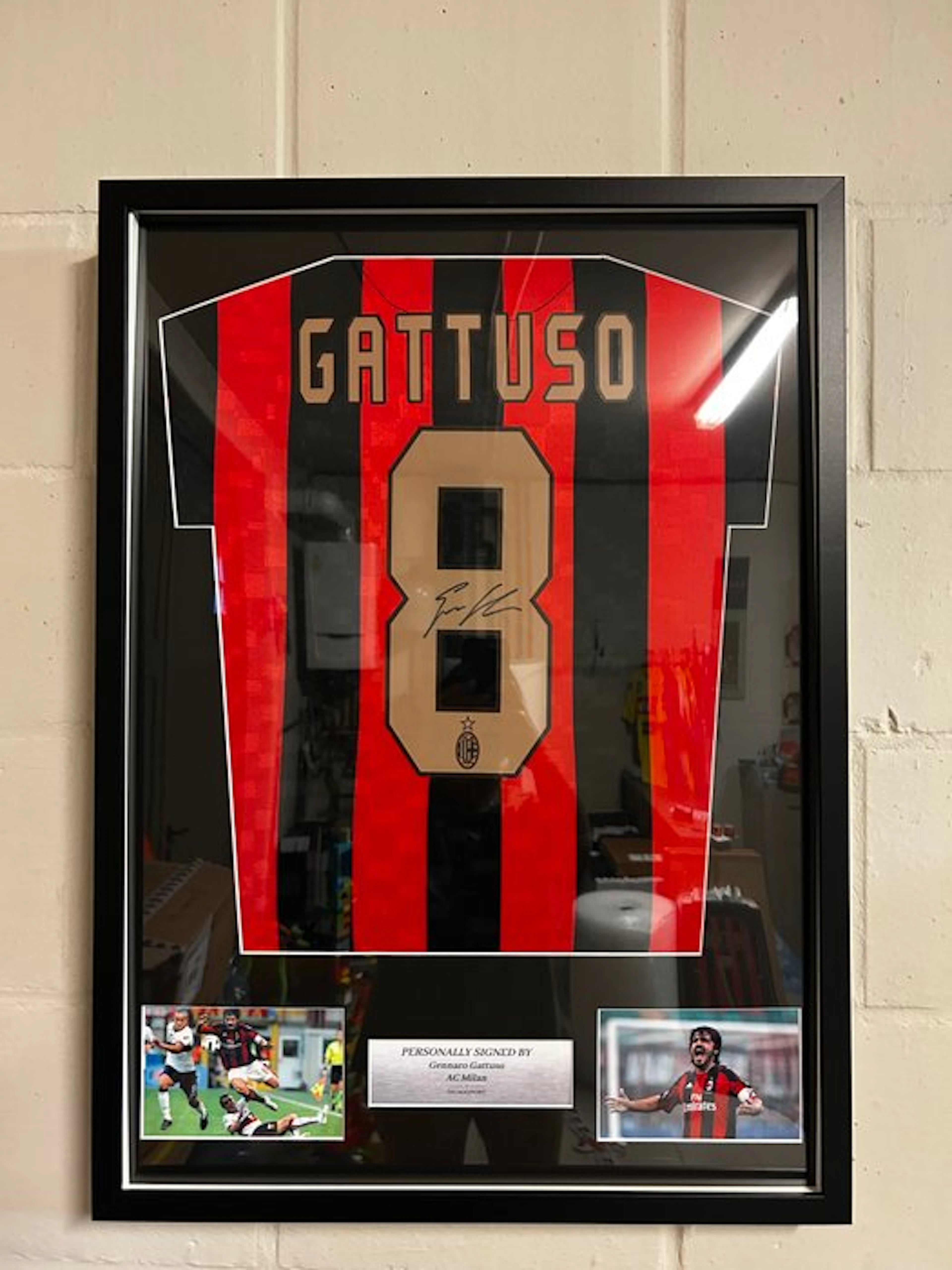 AC Milan - Italian competitions - Gattuso - Football shirt