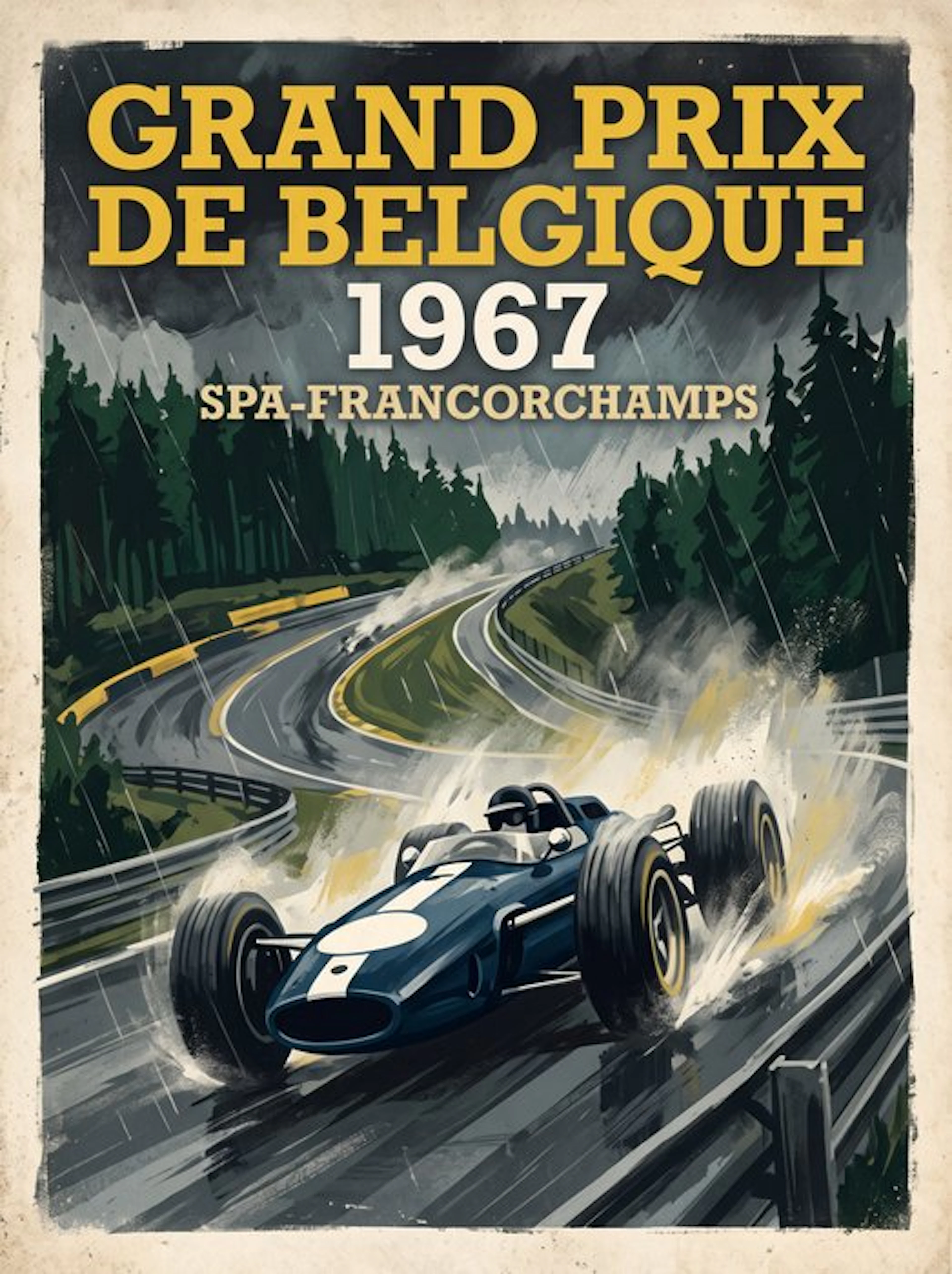 Henshin - Grand Prix de Belgique 1967 - Spa-Francorchamps - Eagle