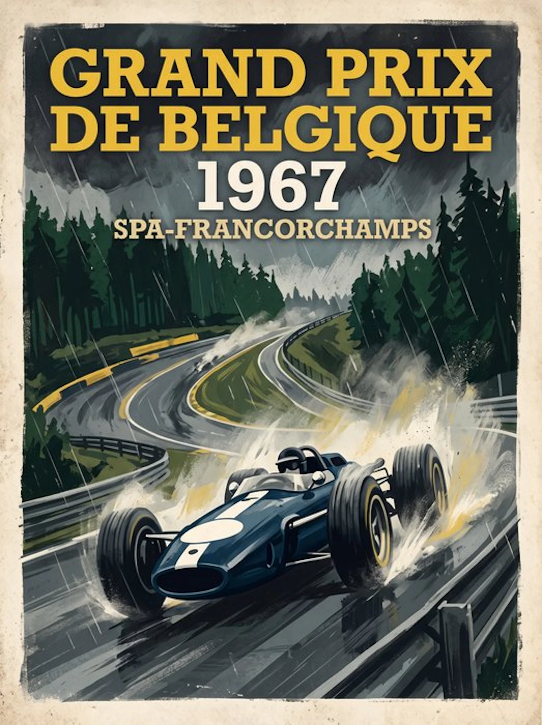 Henshin - Grand Prix de Belgique 1967 - Spa-Francorchamps - Eagle