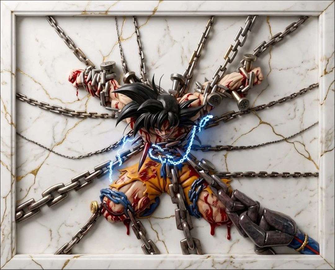 Makayhos - [Canvas] Son Goku Bound – Chains of Destiny