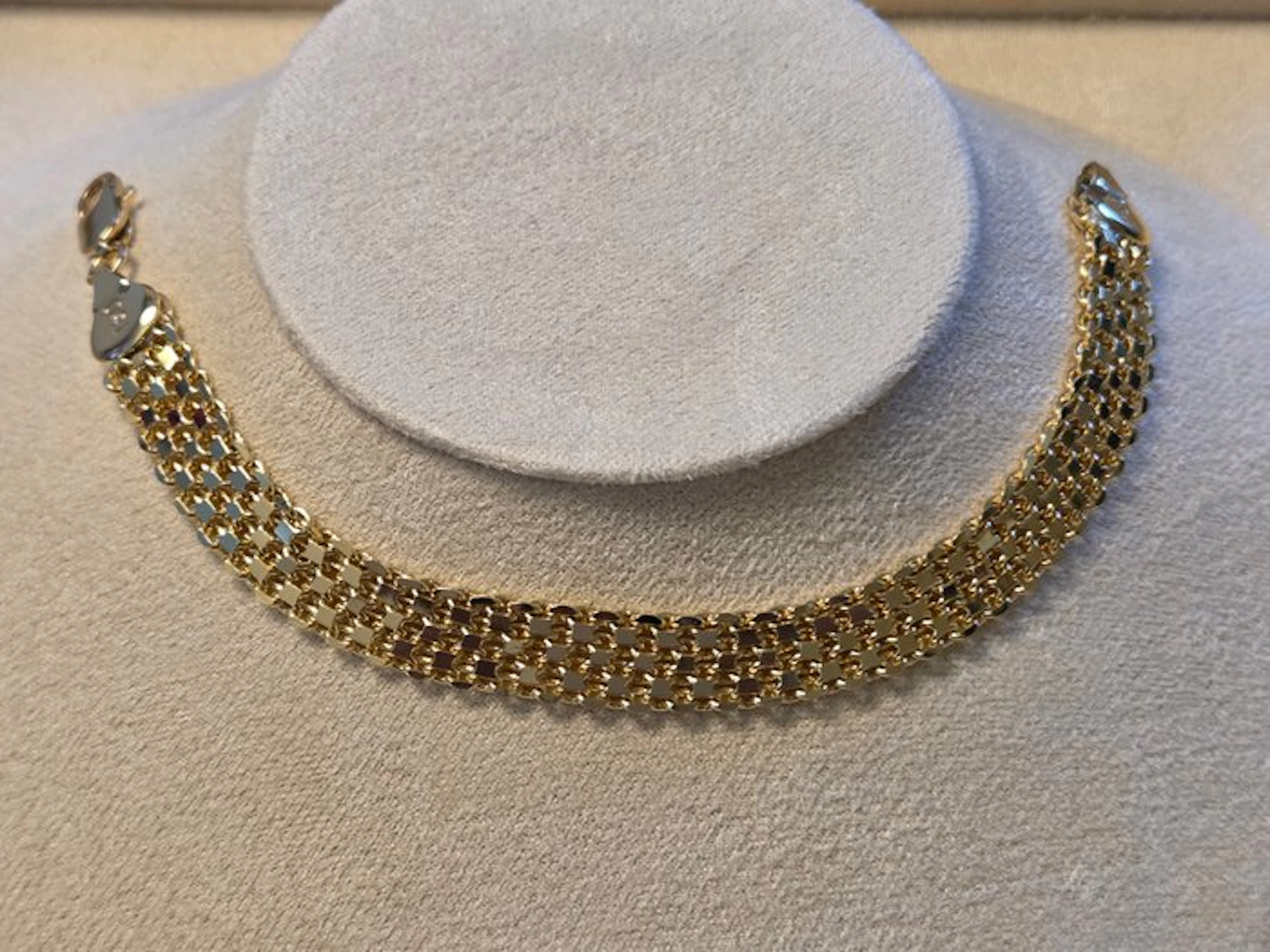 No reserve price - Chain bracelet - 18 kt. Yellow gold - 18.00ct. tw.
