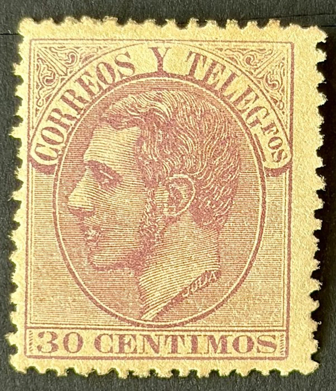 Spain 1875/1875 - ALFONSO XII - Edifil 221