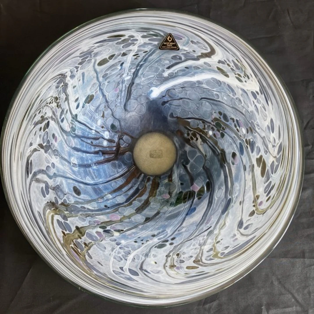 Isle of Wight Studio Glas - Dish - Glass - Meadow Wild Flower