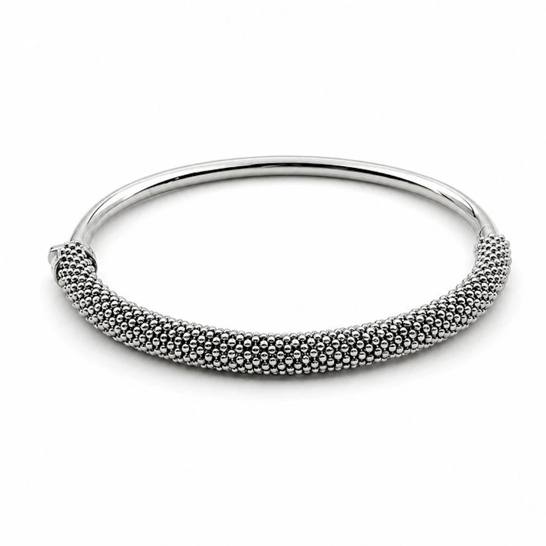 Bracelet - 18 kt. White gold - Made in Italy - Handmade