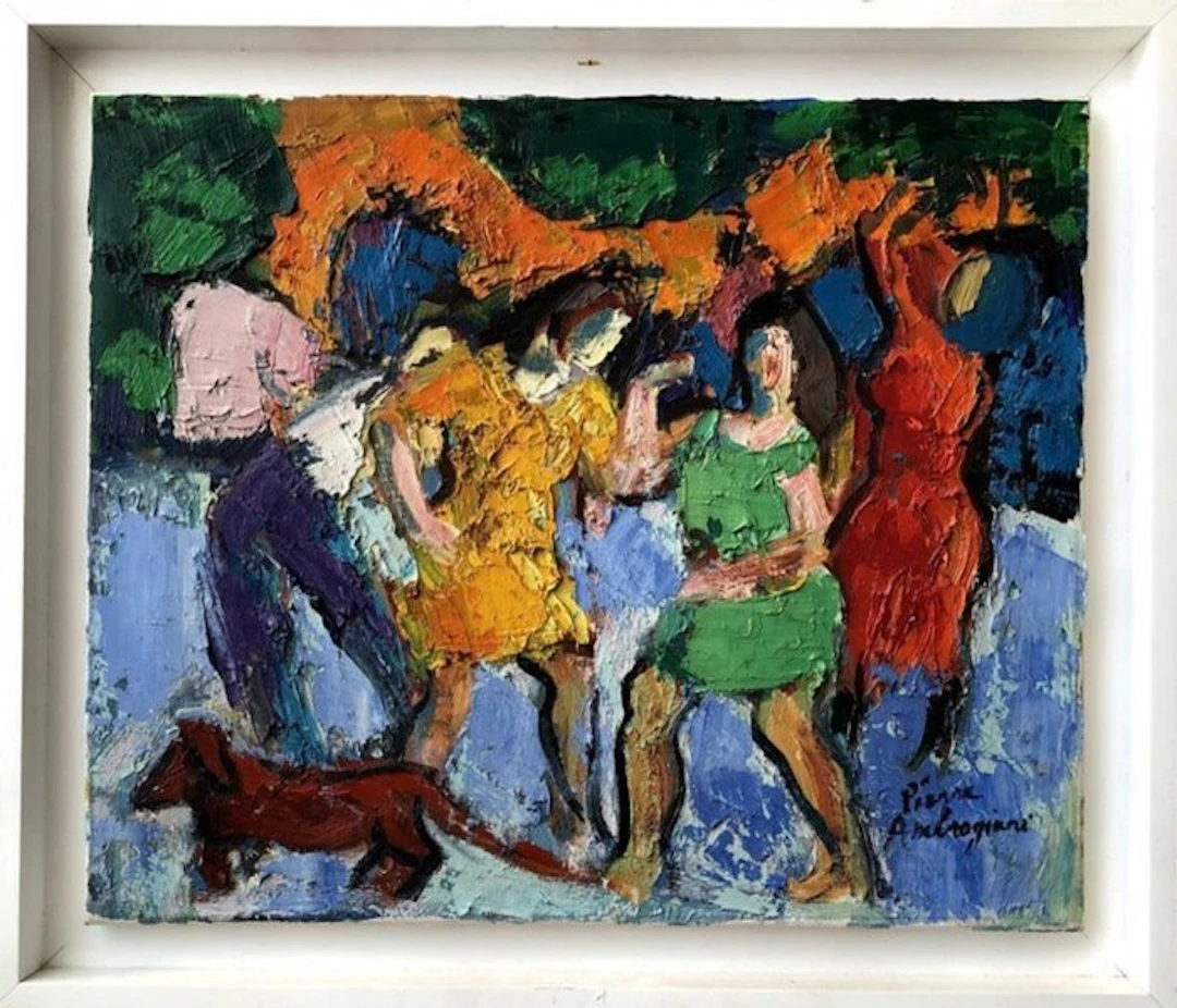 Pierre Ambrogiani (1907-1985) - Personages in de zon