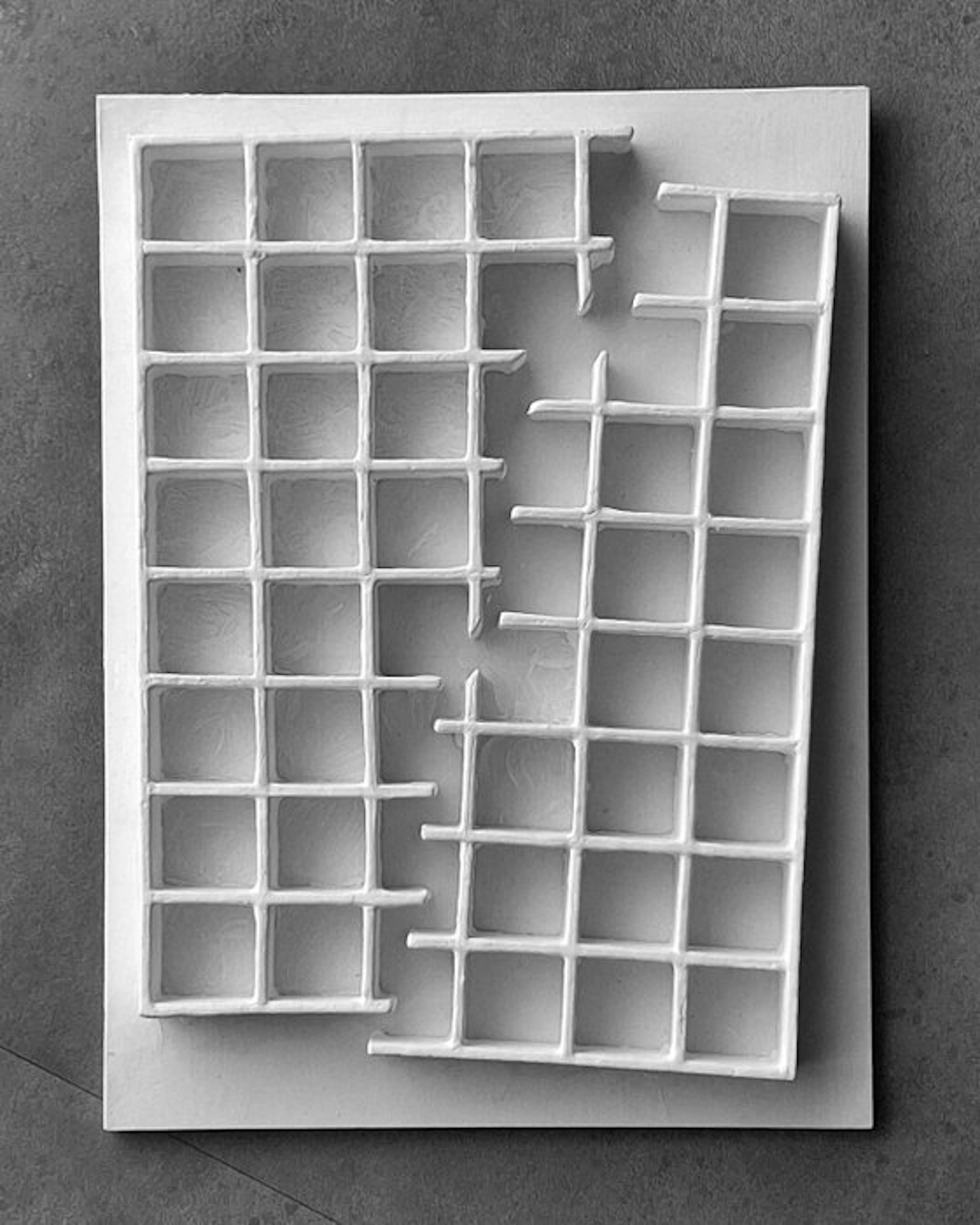 Mivillage - Relief gebroken serie Nr 9