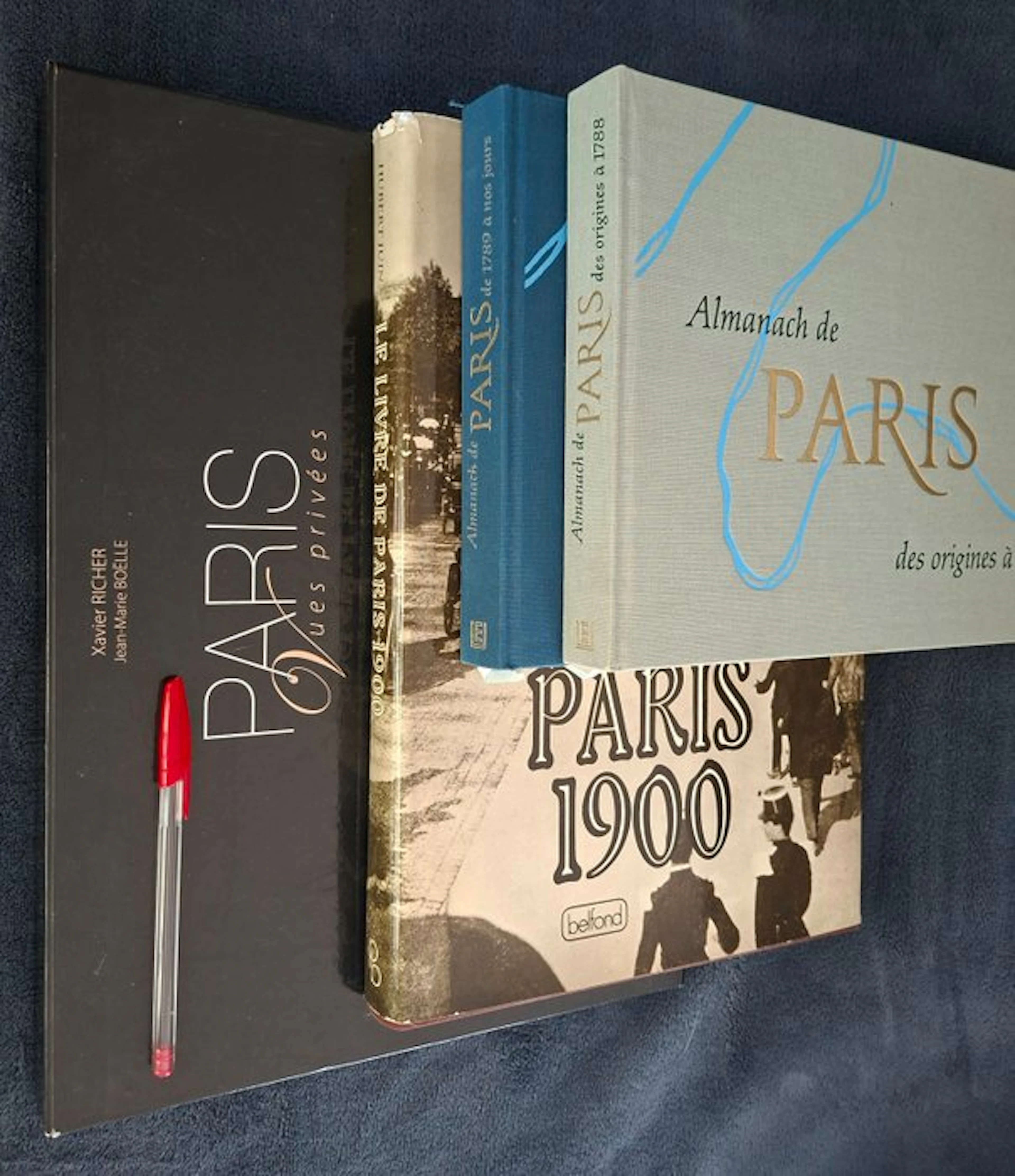 Divers - PARIS Vues Privées / PARIS 1900 / Almanach de PARIS - 1977