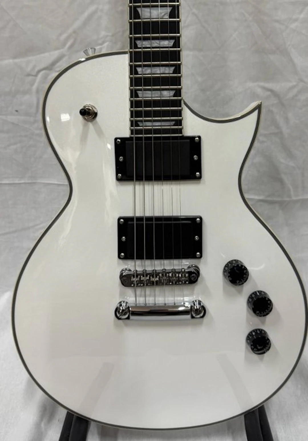 Lintage Guitars - LPT-1000-WH (White Gloss – Active Pickups) - - Electric