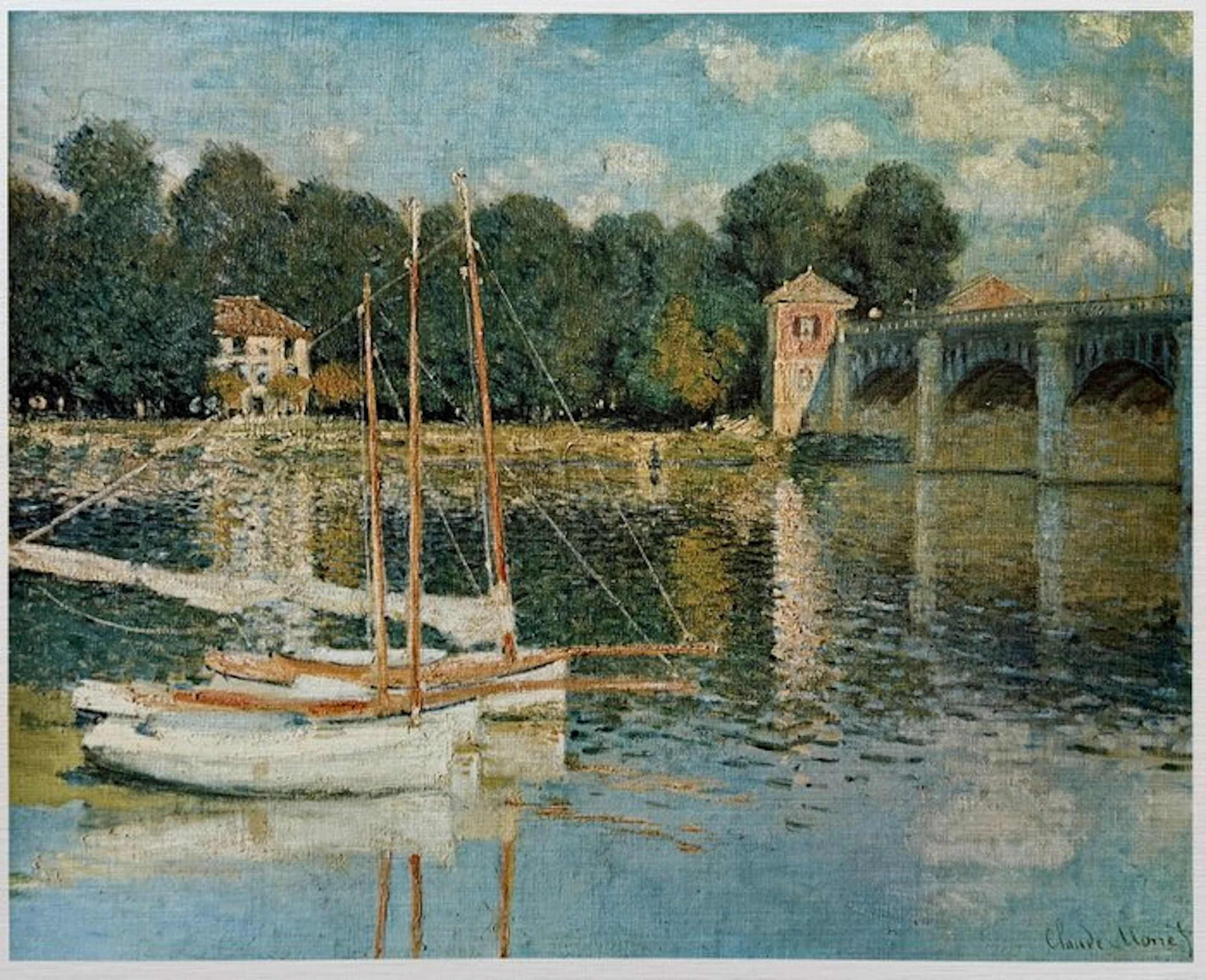 Claude Monet (1840-1926) - Le Pont d'Argenteuil