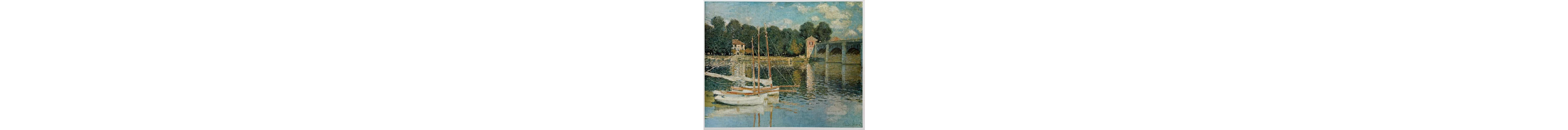 Claude Monet (1840-1926) - Le Pont d'Argenteuil