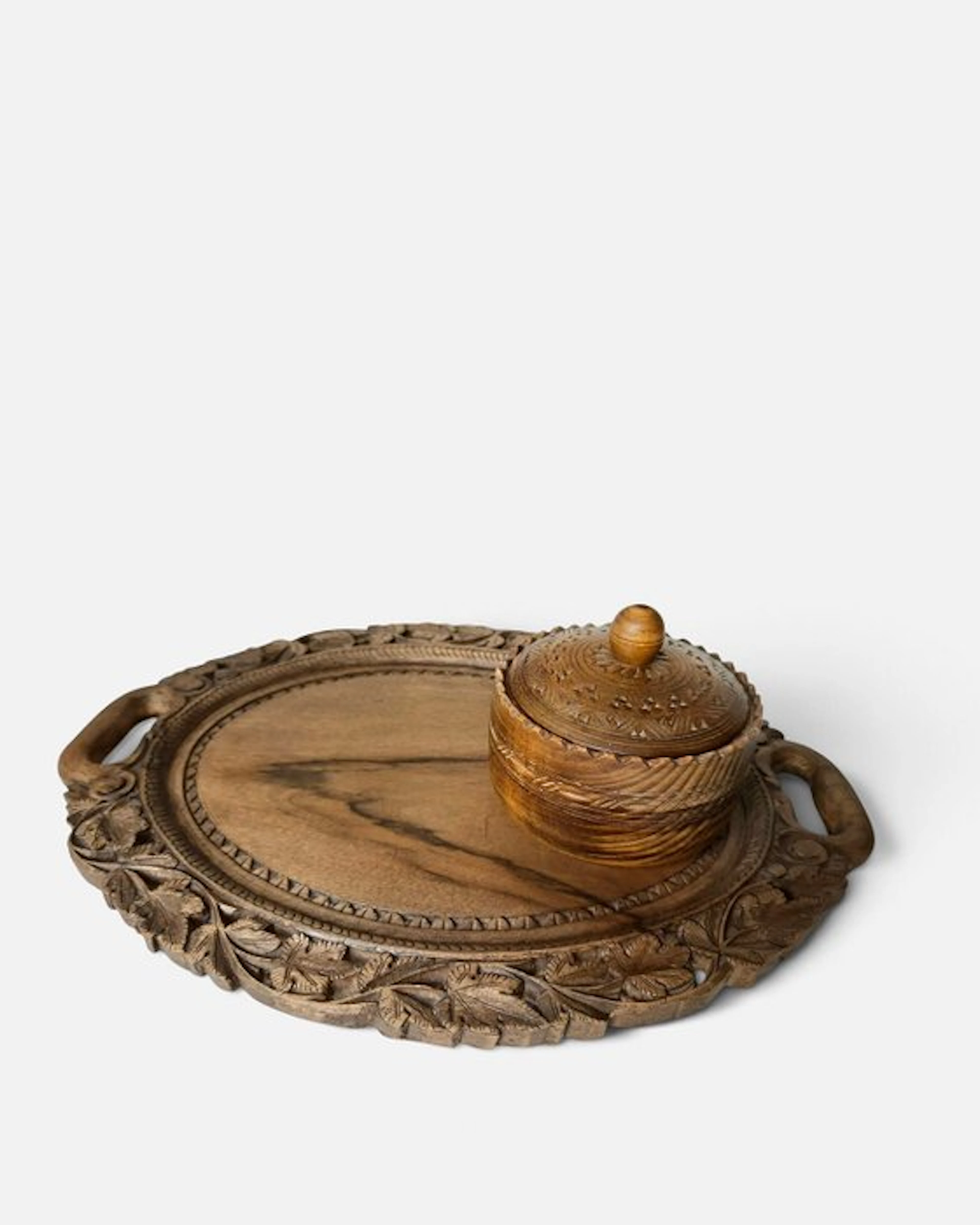 Decorative tray - Antikes edwardianisches Set aus...