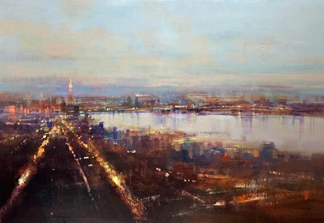 Cristina Bergoglio - Abstract portrait of the city XXXII. XXL
