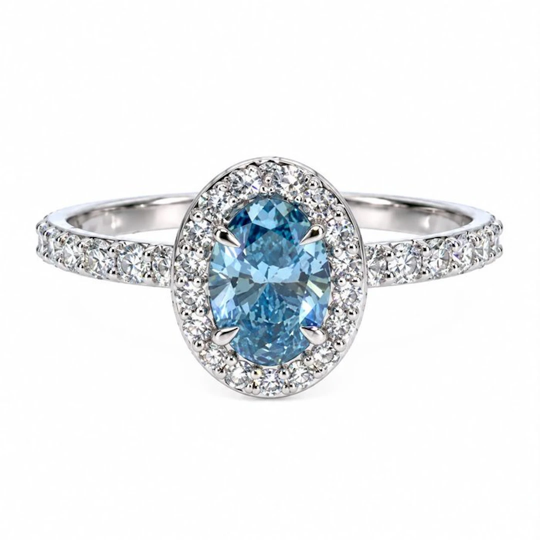 No reserve price - Ring - 14 kt