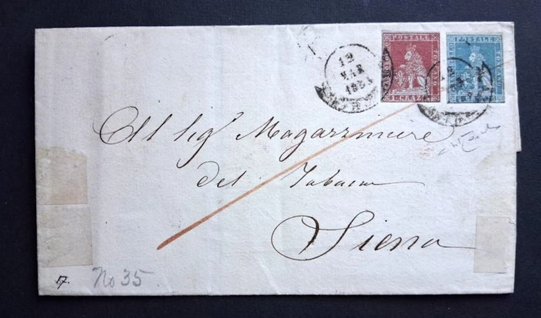 Italian Ancient States - Tuscany - Travelling letter