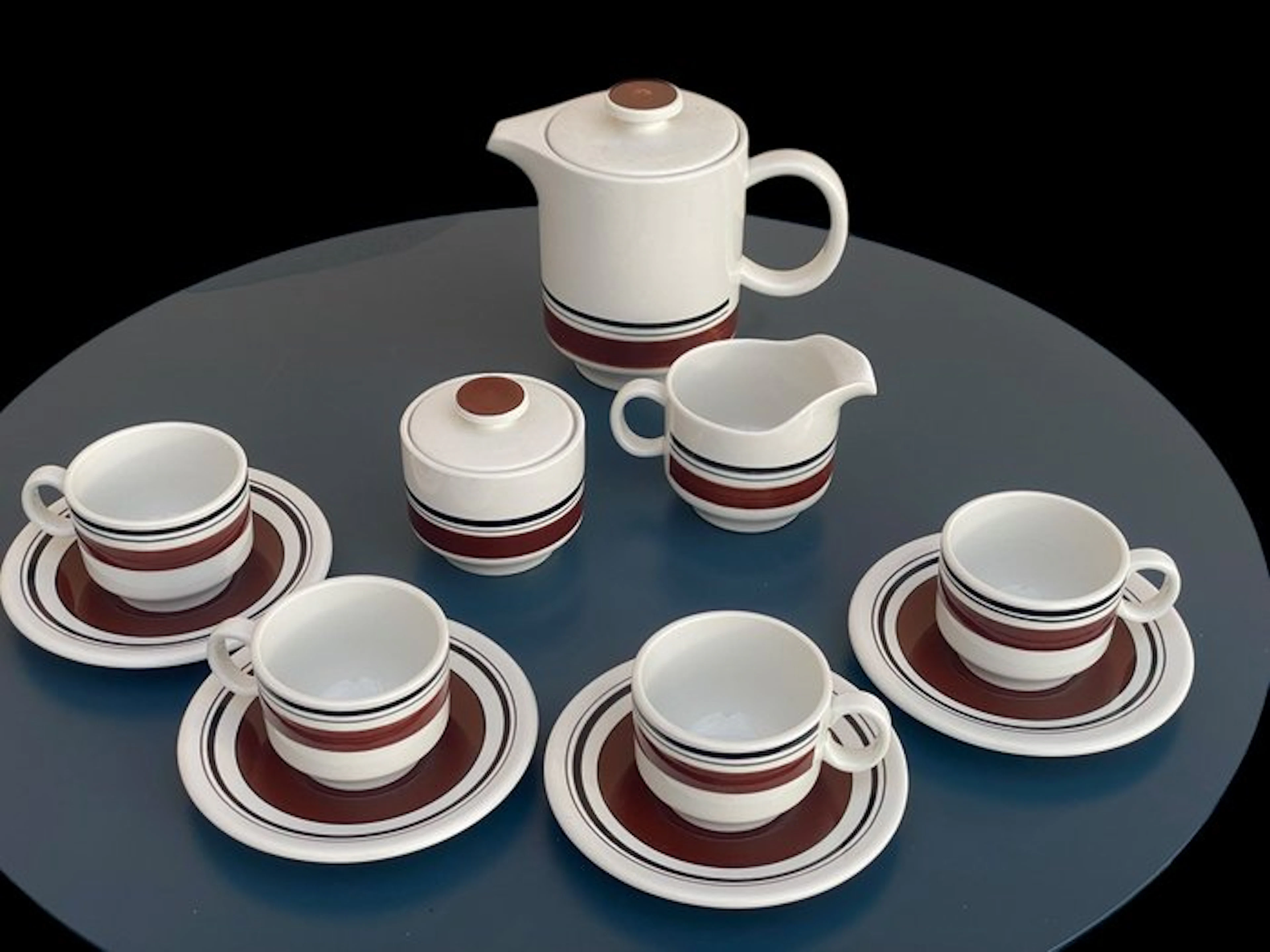 Richard Ginori - Mondovi - Tea service (11) - Porcelain, Ceramic