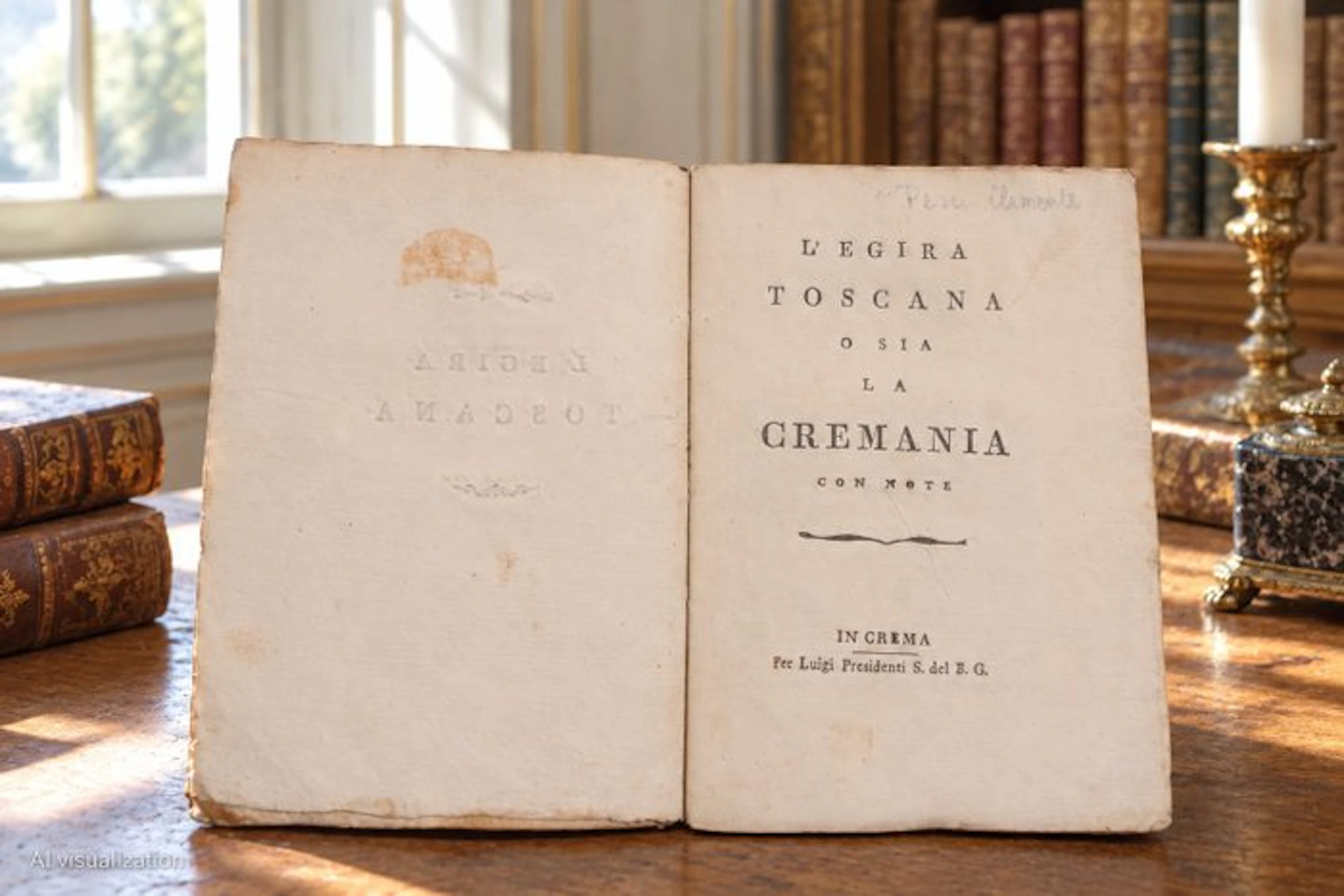 Pesci - L’Egira Toscana o sia la Cremania - 1801