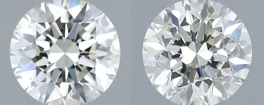 No reserve price - 2 pcs Diamond (Natural) - 1.01 ct...