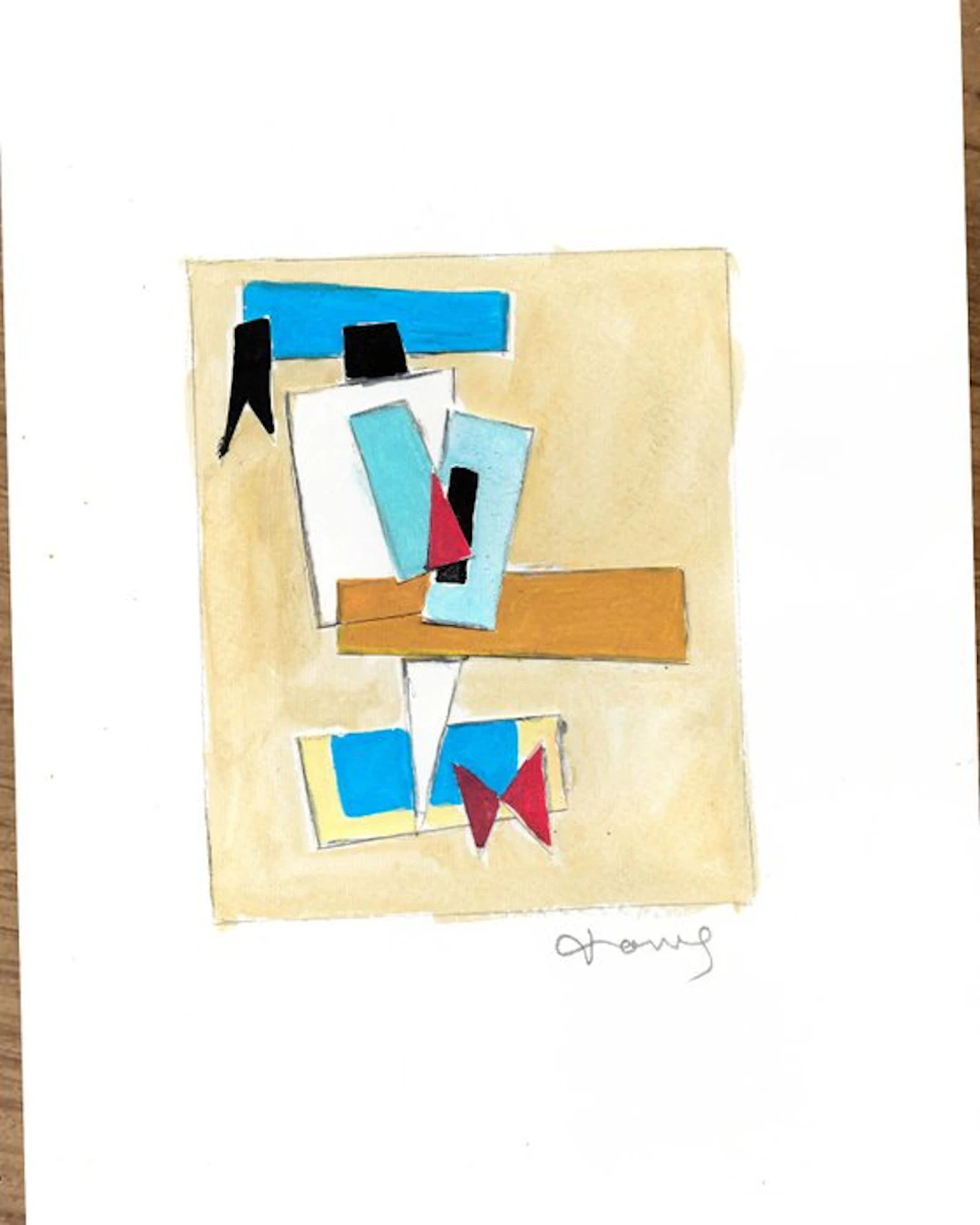 Tony Fernandez - Donald Duck Inspired by Picasso - Unique...