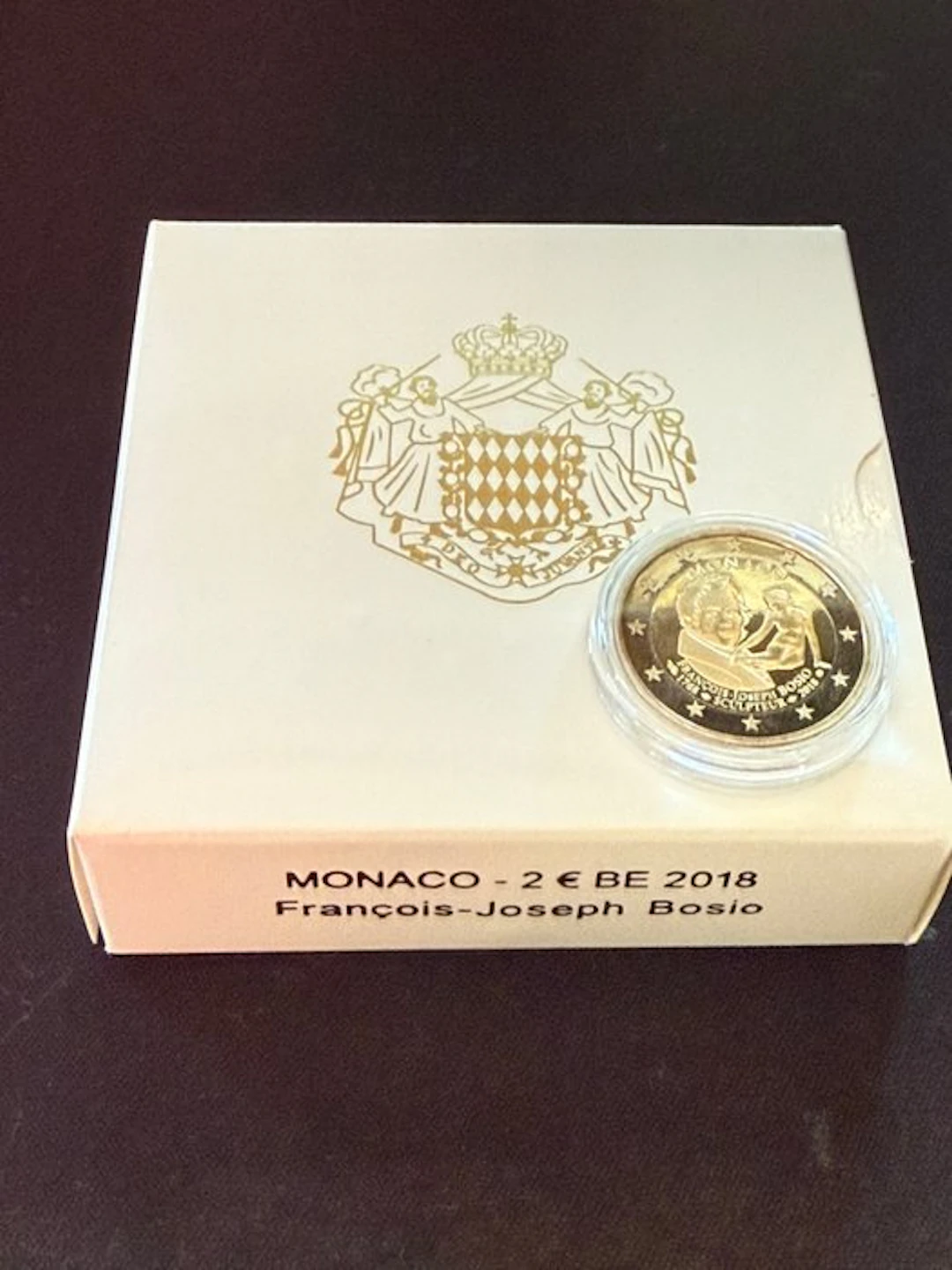Monaco. 2 Euro 2018 "François-Joseph Bosio" Proof (No reserve price)