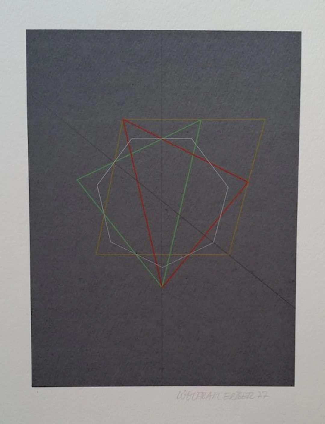 Wolfram Erber (1939–2020) - Geometrische Komposition
