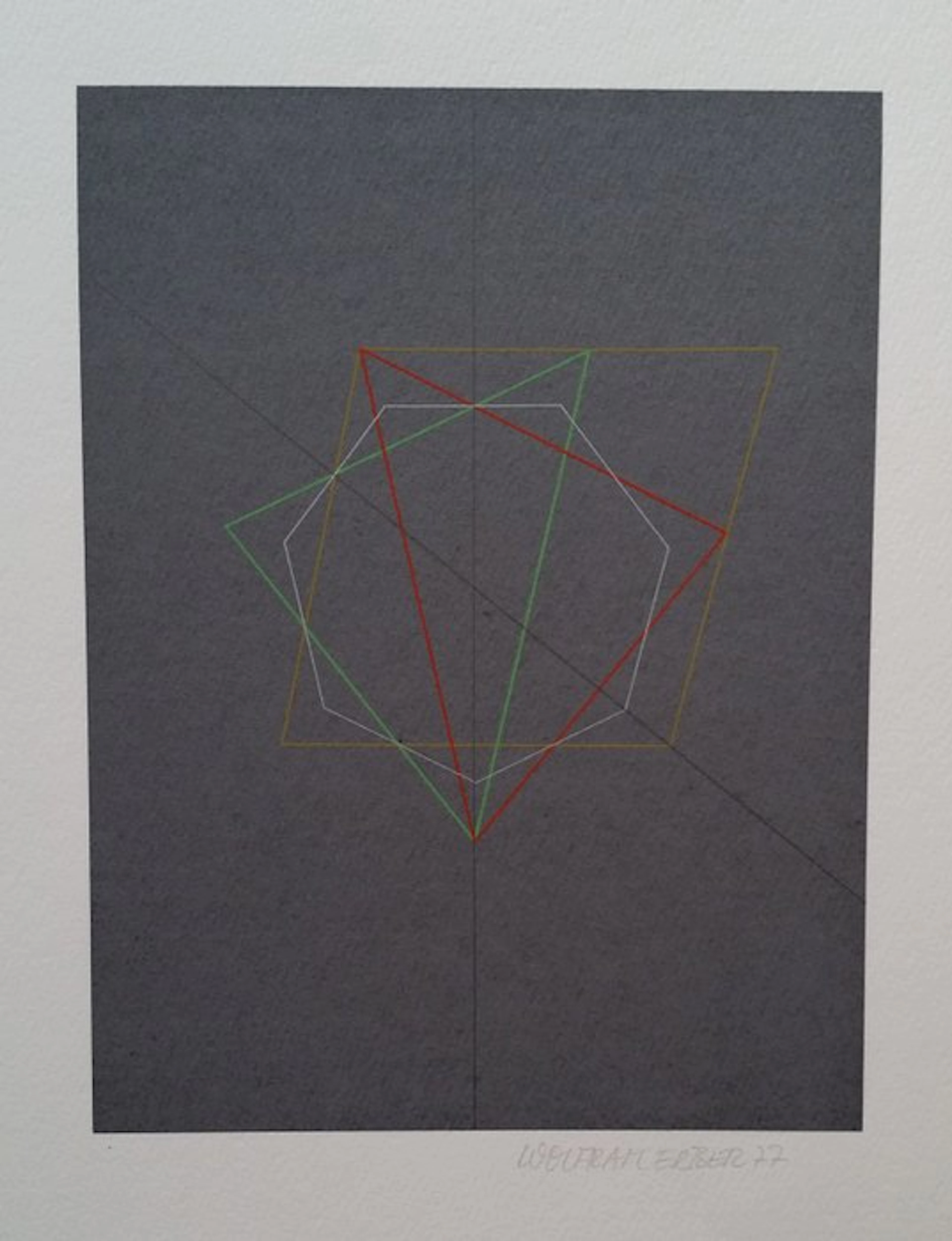 Wolfram Erber (1939–2020) - Geometrische Komposition