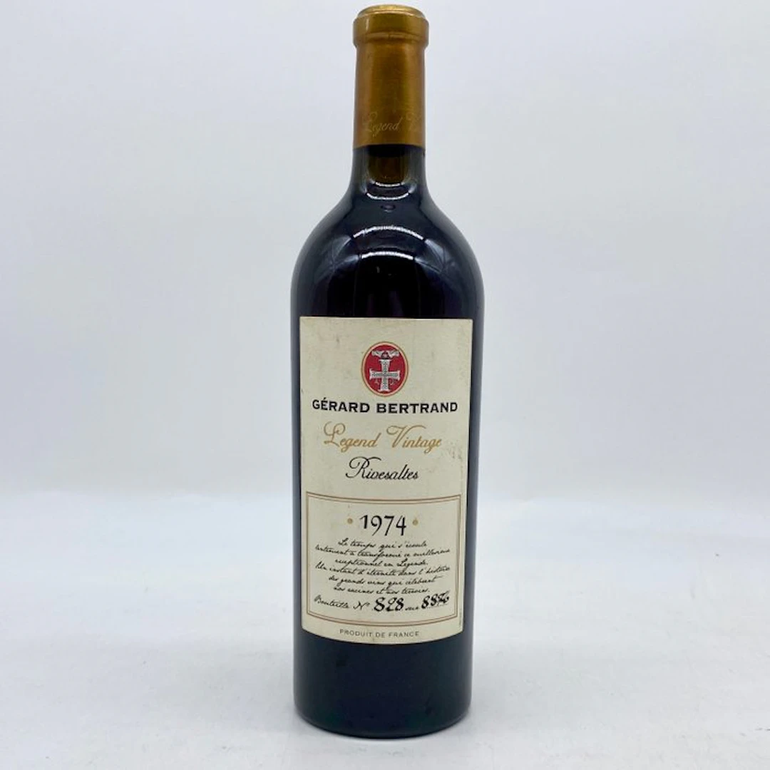1974 Gerard Bertrand Rivesaltes Legend Vintage - Roussillon - 1 Bottle (0.75L)