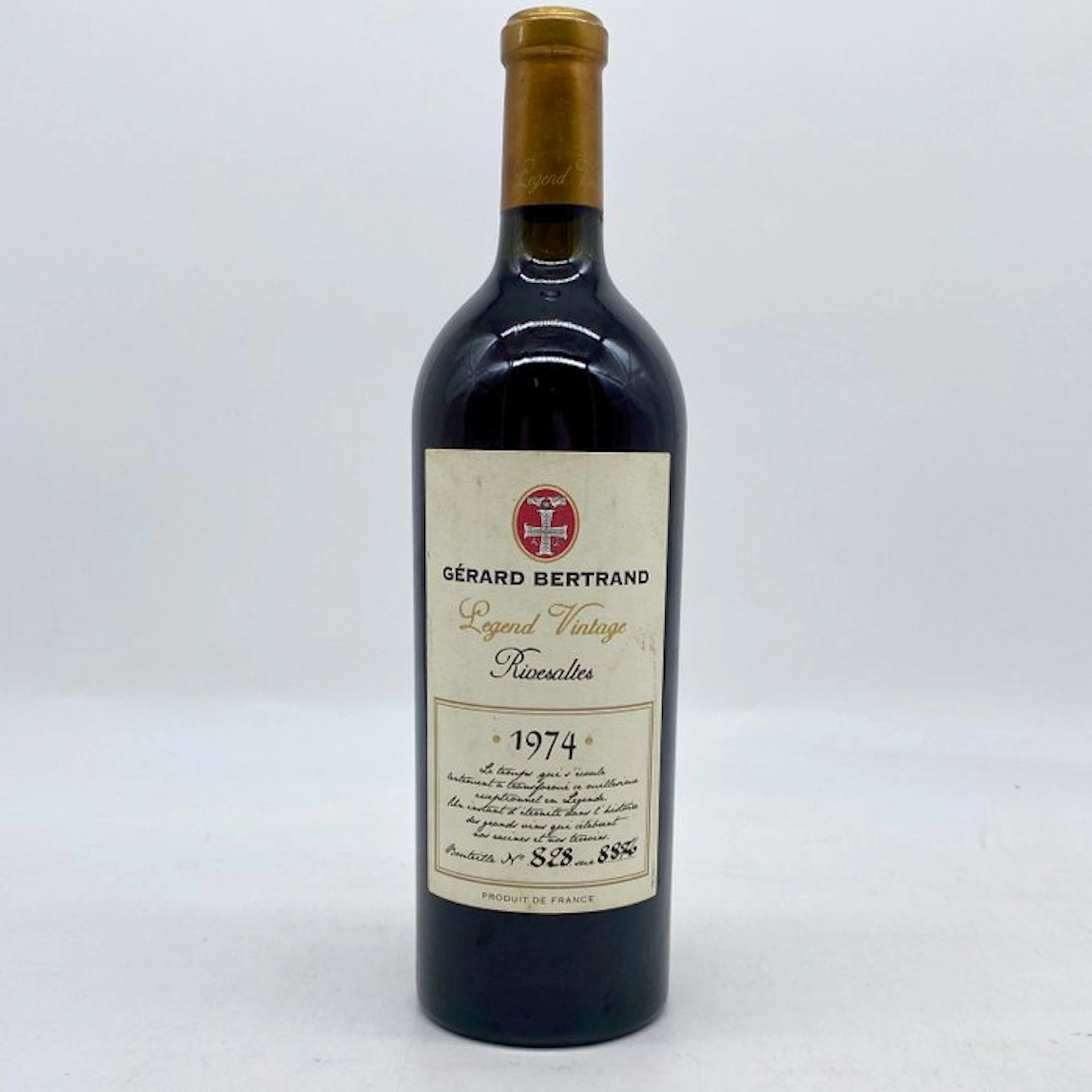 1974 Gerard Bertrand Rivesaltes Legend Vintage - Roussillon - 1 Bottle (0.75L)