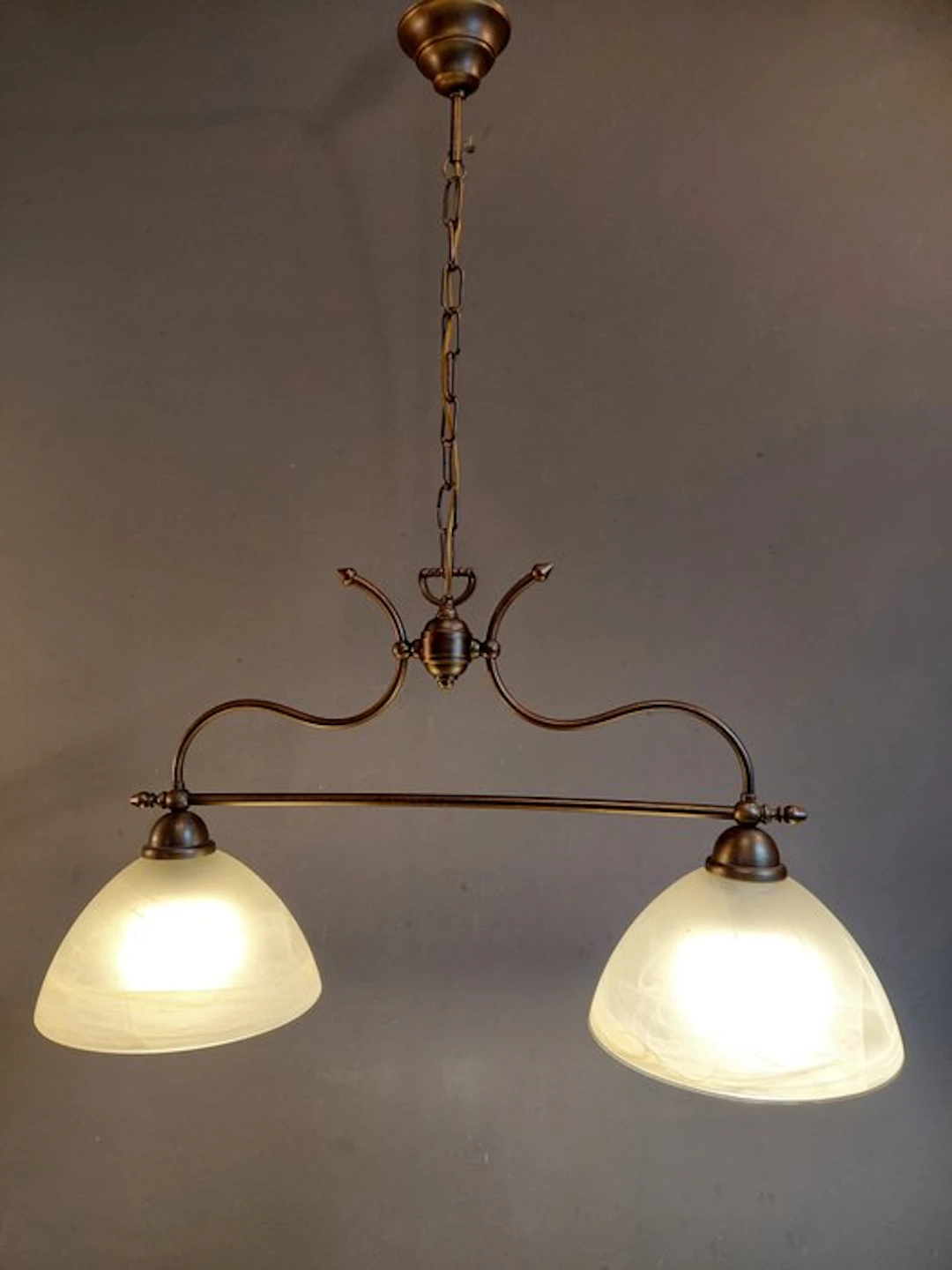 Hanging lamp - Brass - Berliner - Pendant lamp