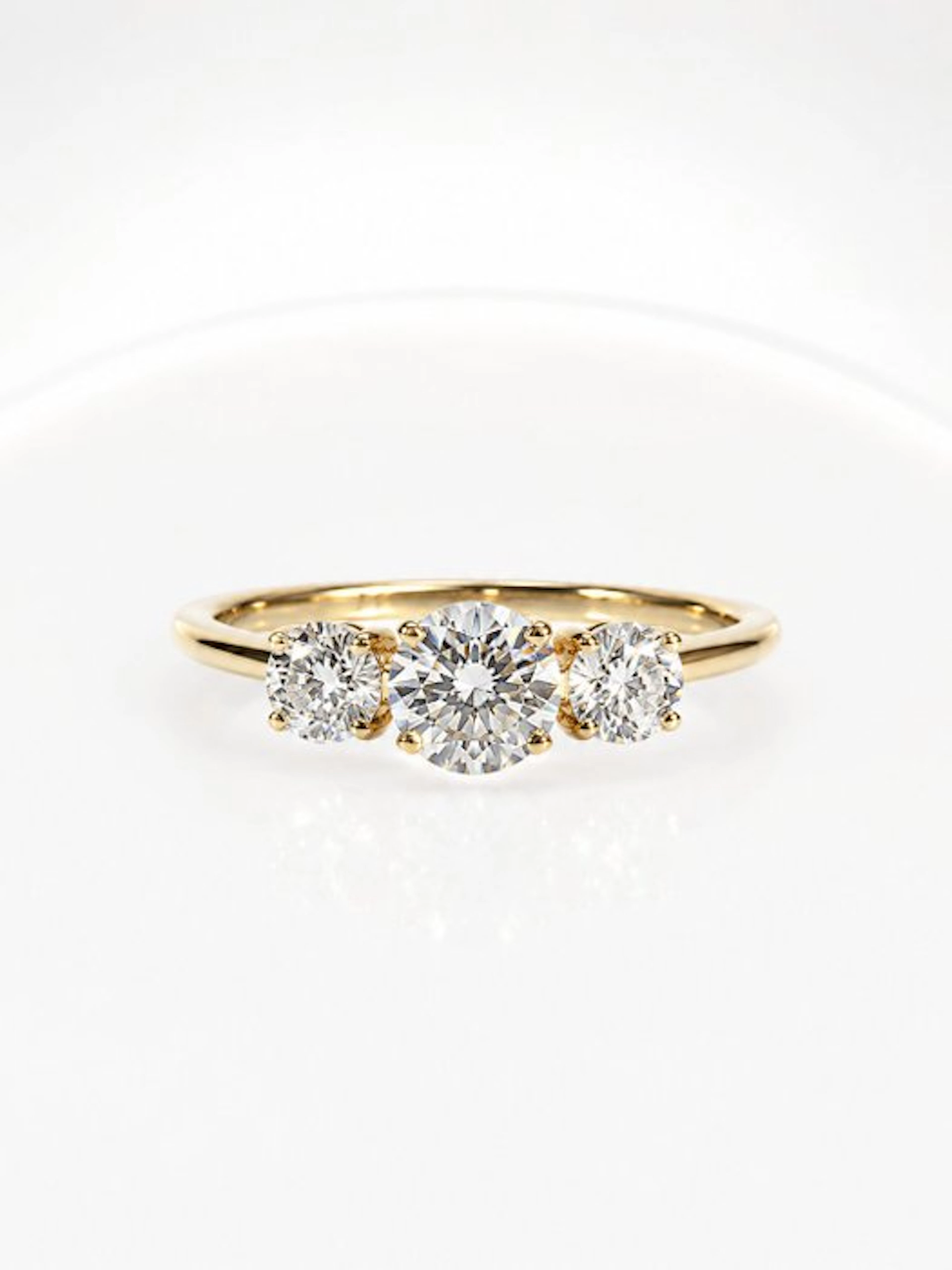 No reserve price - Ring - 14 kt