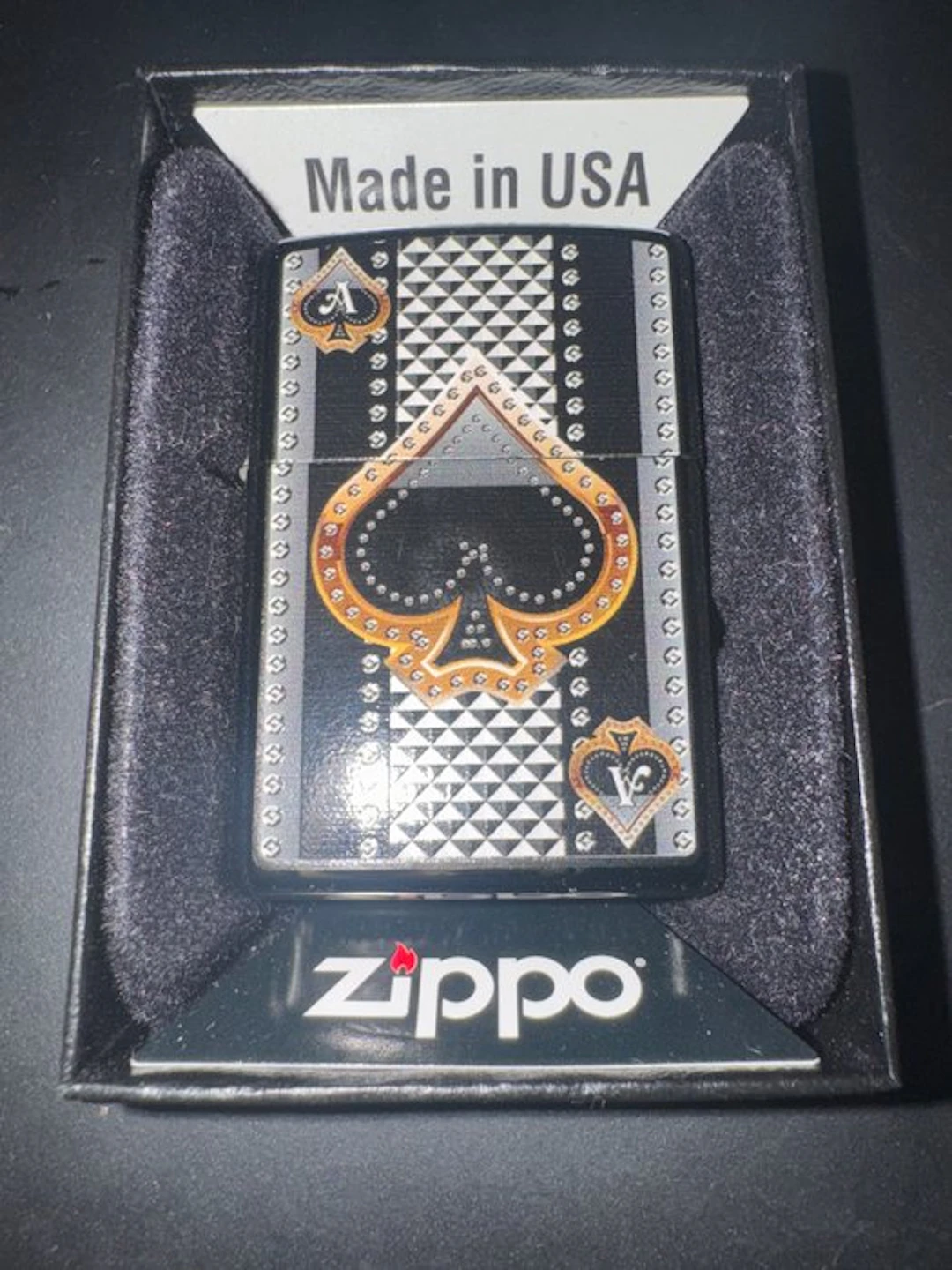 Zippo - No reserve price - Lighter - Steel (stainless)