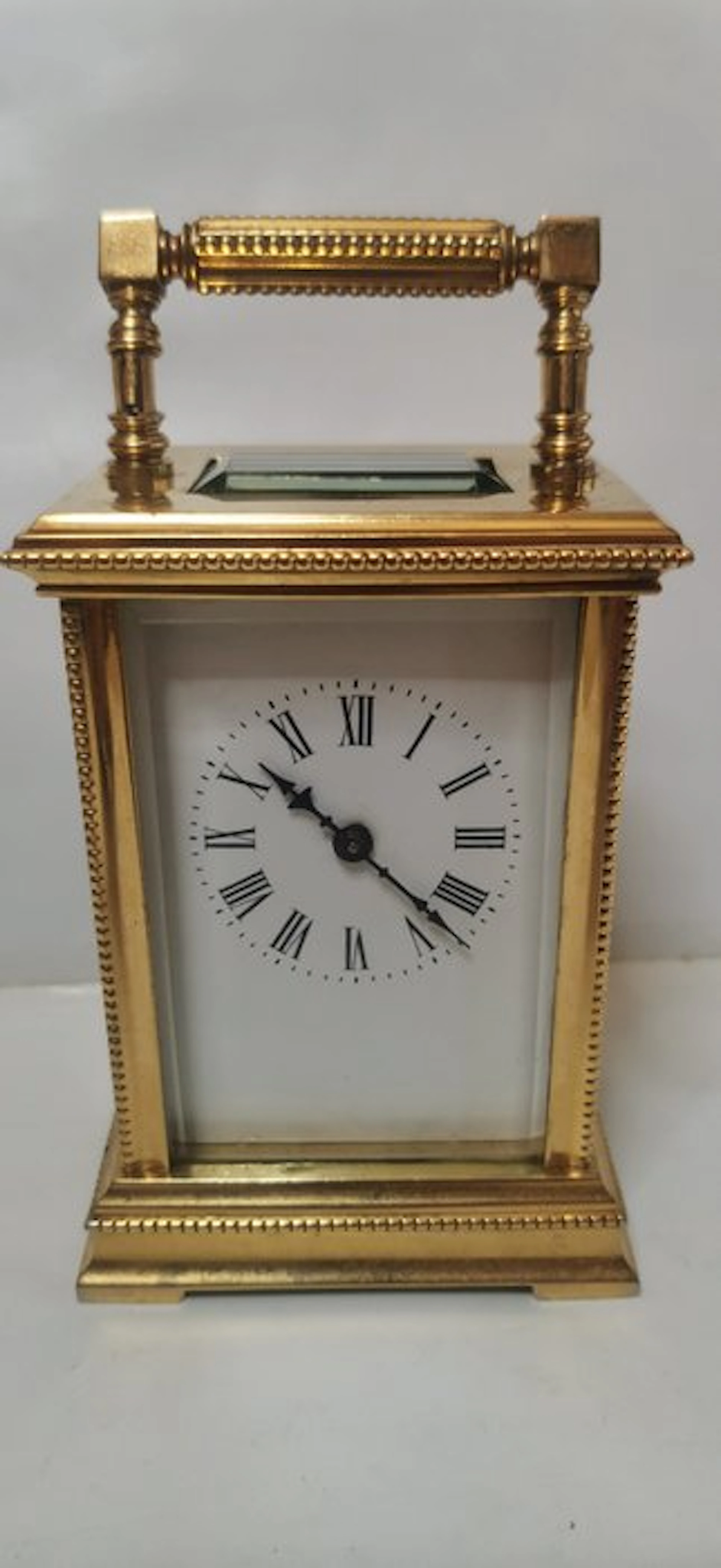 Carriage clock - Brass, Glass - 1850-1900