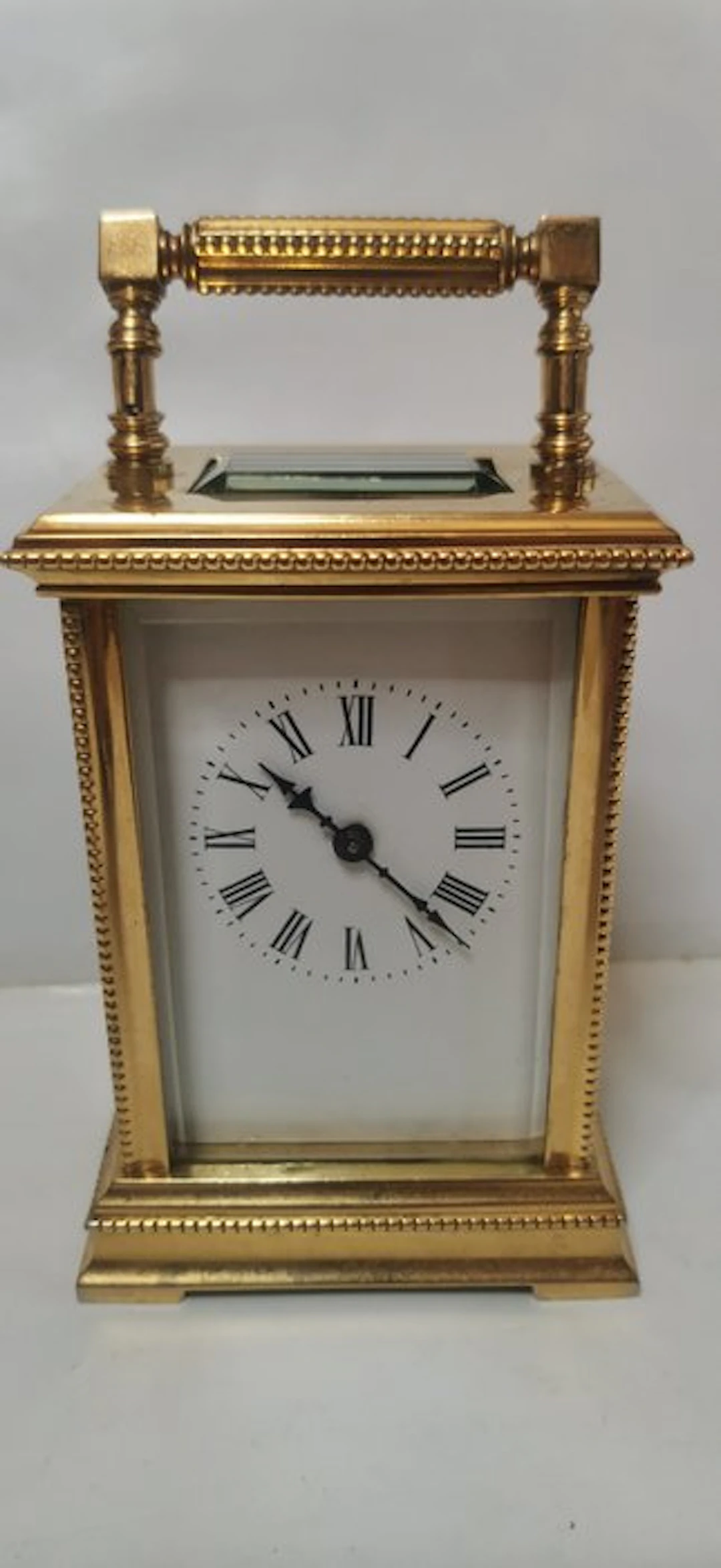 Carriage clock - Brass, Glass - 1850-1900