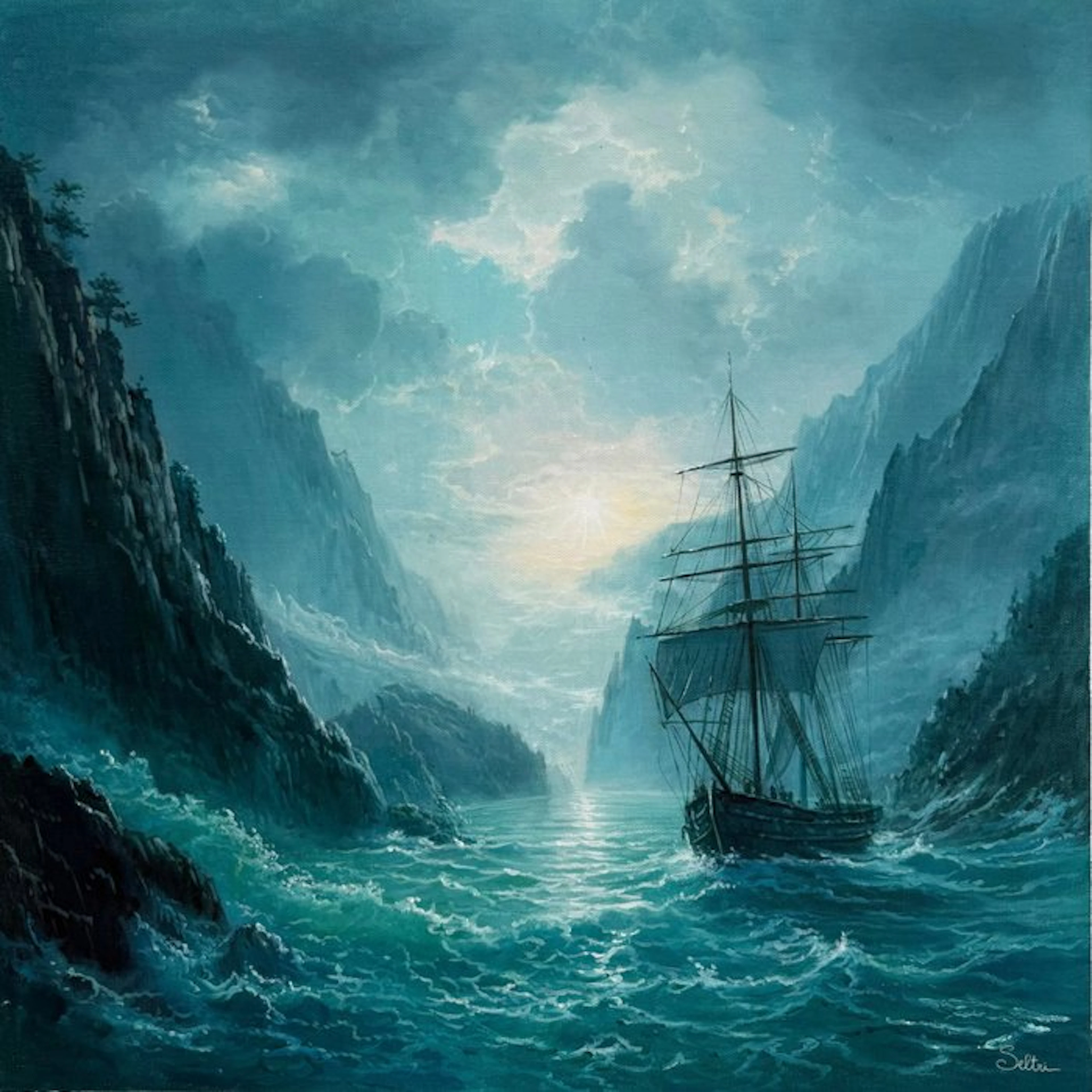 Mauro Seltri (1959) - Varco tra le rocce