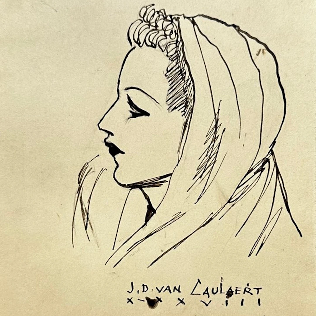 Jean-Dominique Van Caulaert (1897-1979) - Portrait de...