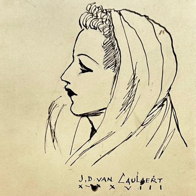 Jean-Dominique Van Caulaert (1897-1979) - Portrait de...