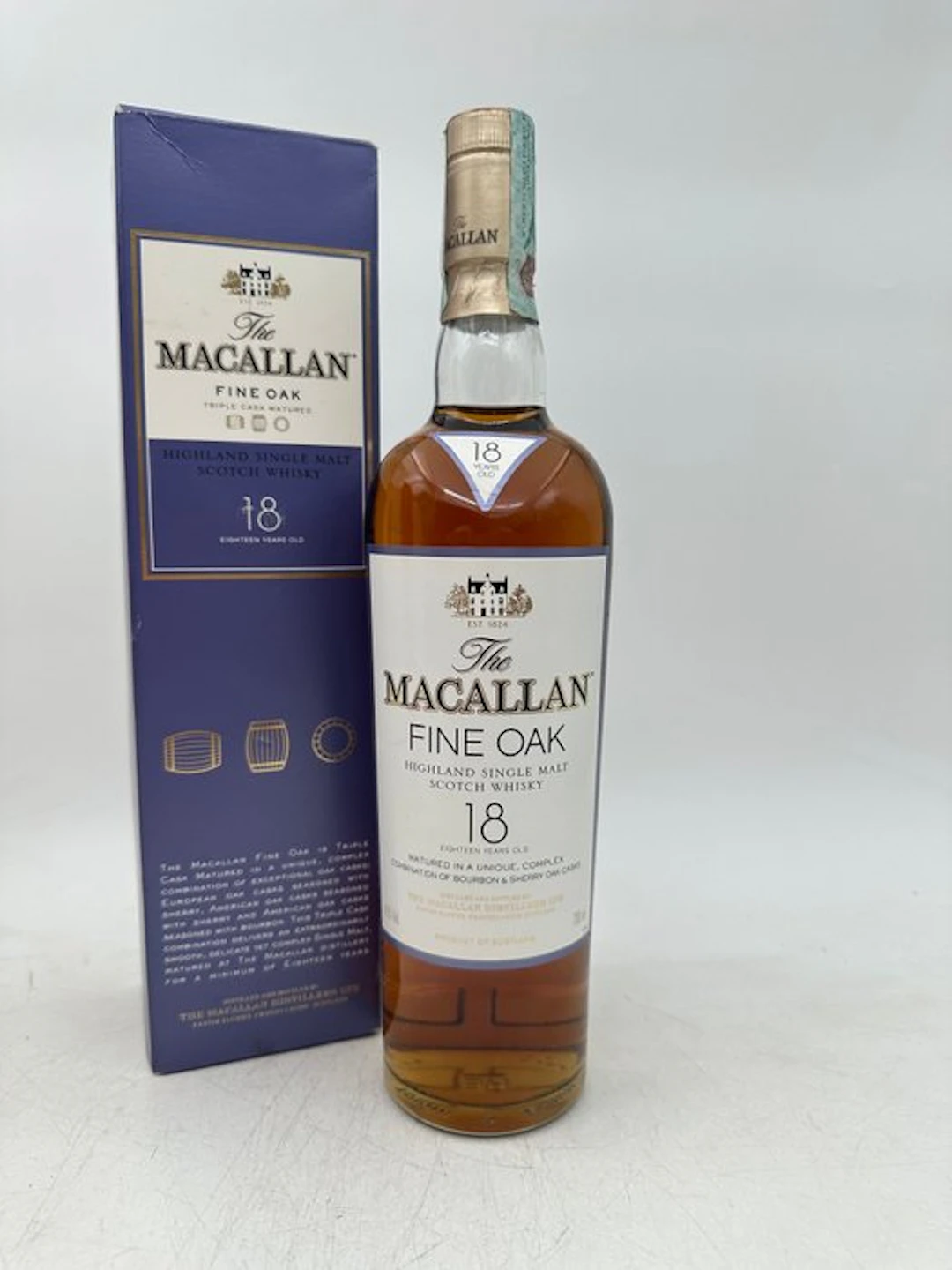 Macallan 18 years old Fine Oak - b. 2000s - 700ml