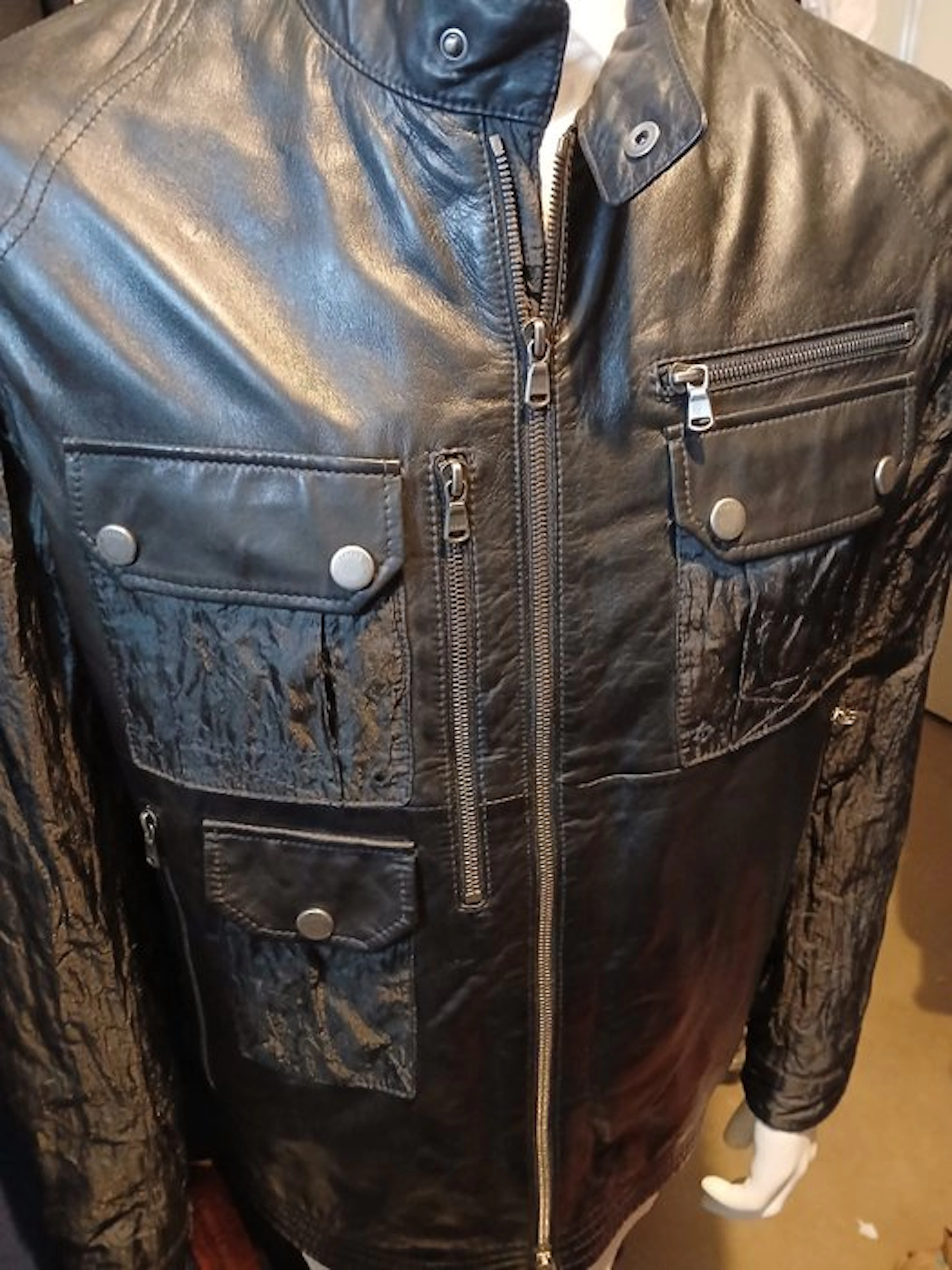 FÉRAUD - Leather jacket - New with tags