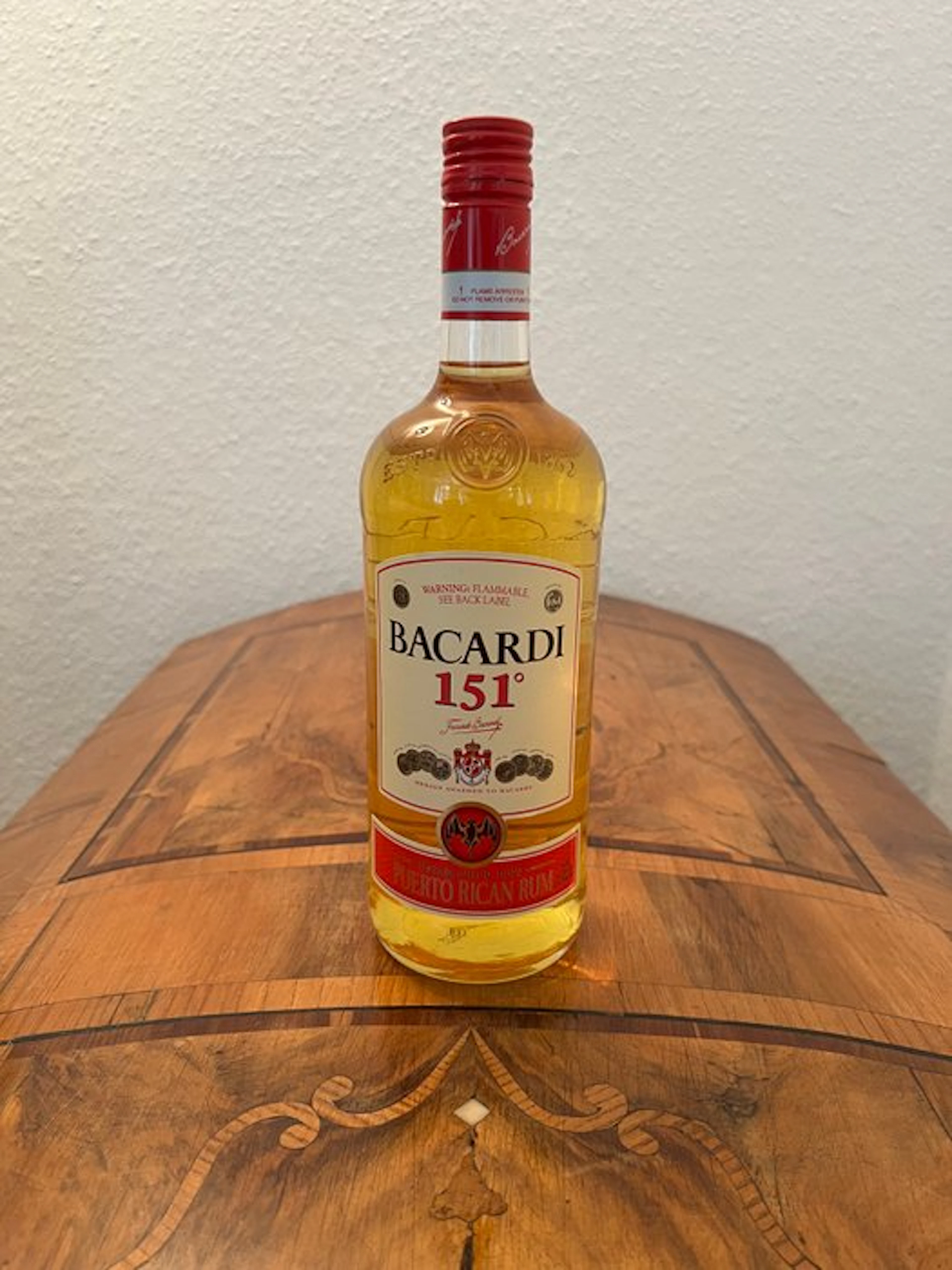 Bacardi - Overproof Rum 151 - 1.0 Litre